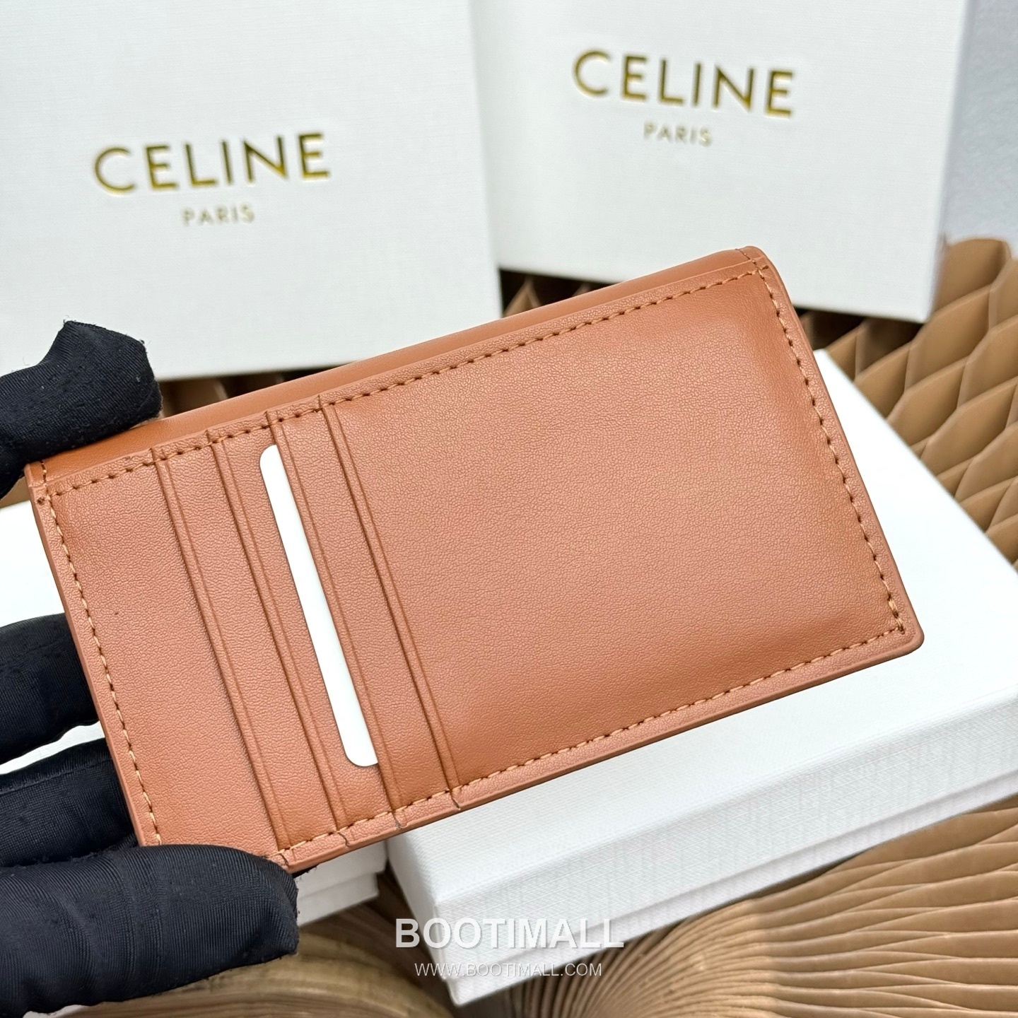 Celine Triomphe Flap Long Card Holder 셀린느 트리옹프 플랩 롱 카드홀더 10073 13cm 3