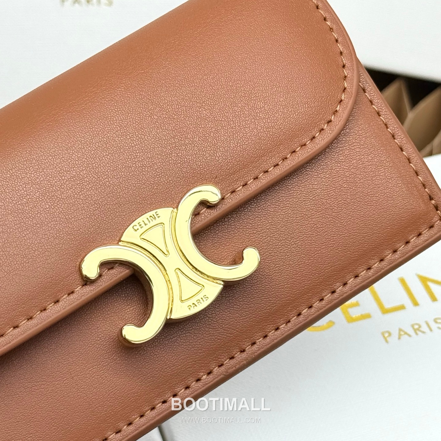 Celine Triomphe Flap Long Card Holder 셀린느 트리옹프 플랩 롱 카드홀더 10073 13cm 4