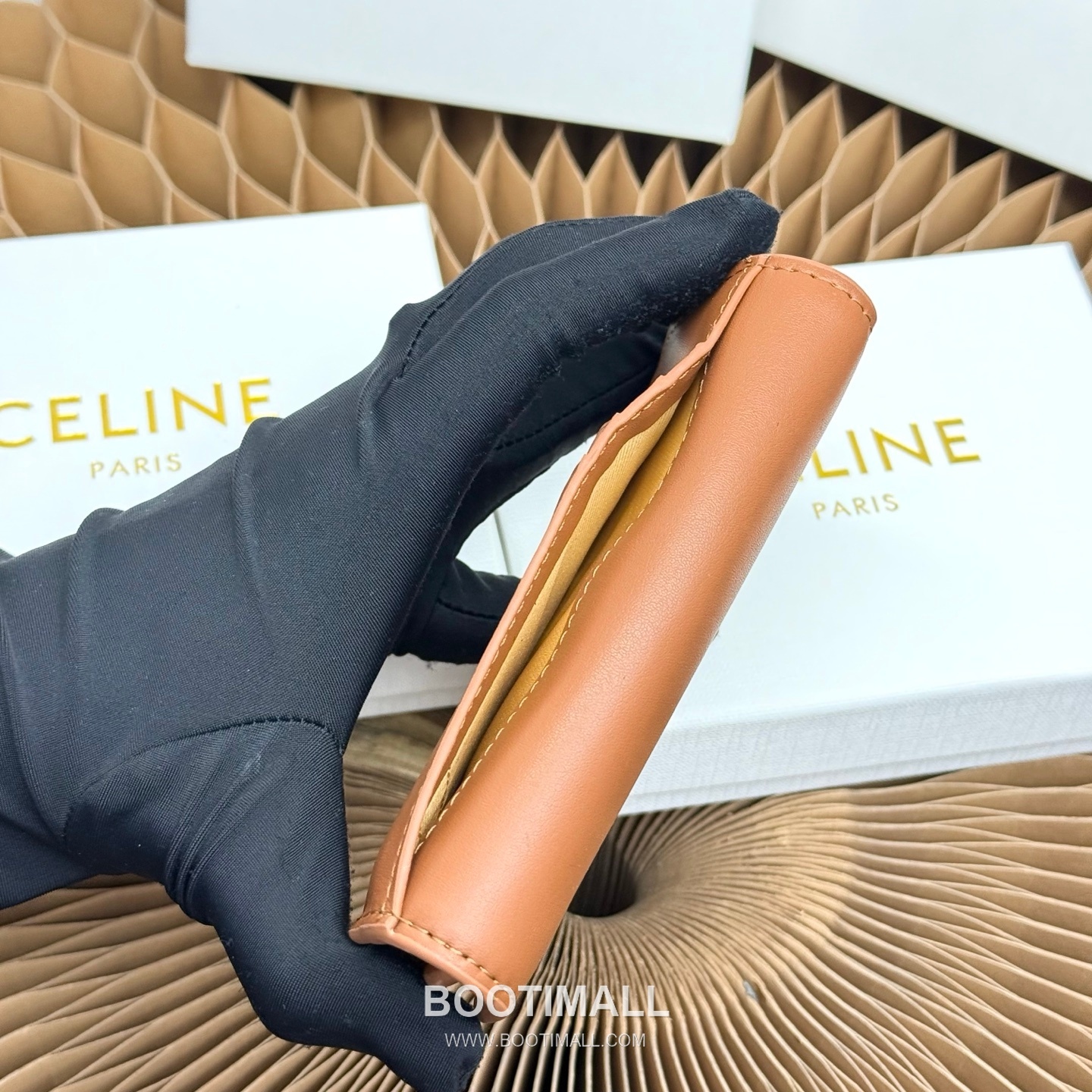 Celine Triomphe Flap Long Card Holder 셀린느 트리옹프 플랩 롱 카드홀더 10073 13cm 6