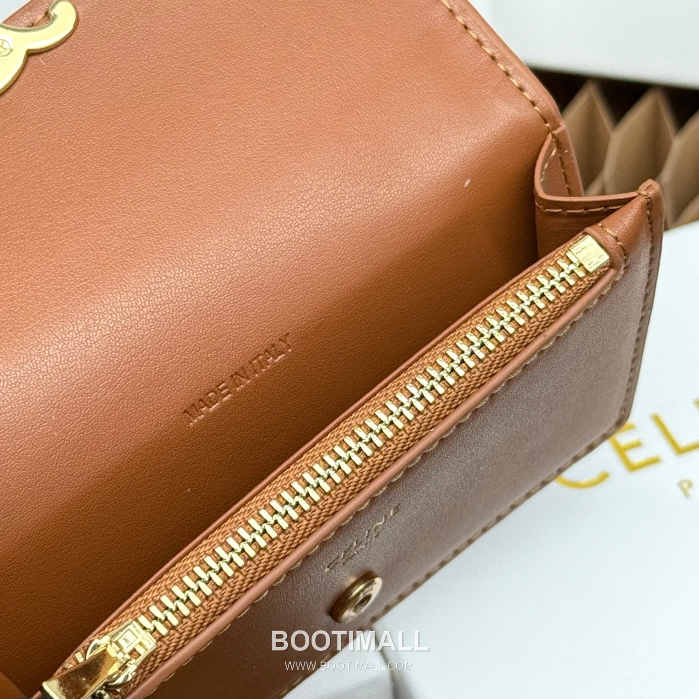 Celine Triomphe Flap Long Card Holder 셀린느 트리옹프 플랩 롱 카드홀더 10073 13cm 9