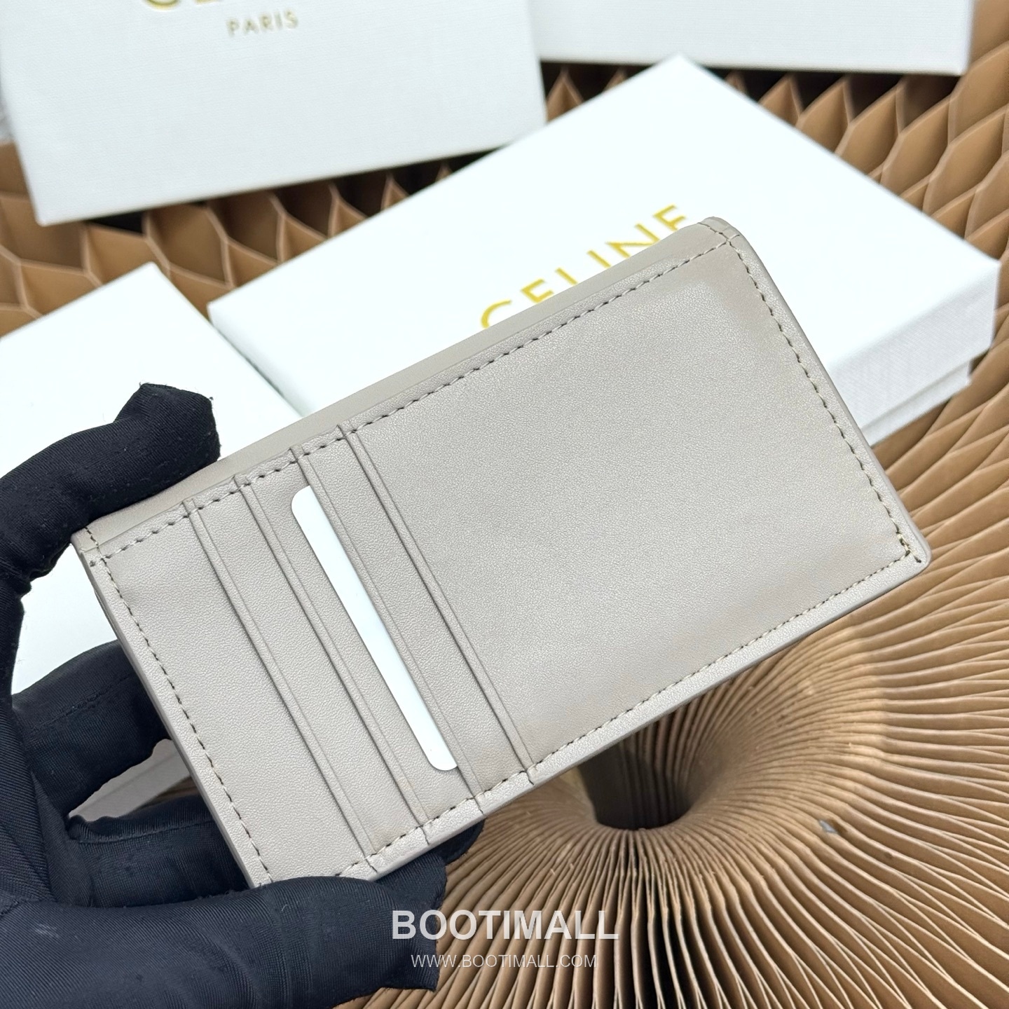 Celine Triomphe Flap Long Card Holder 셀린느 트리옹프 플랩 롱 카드홀더 10073 13cm 3