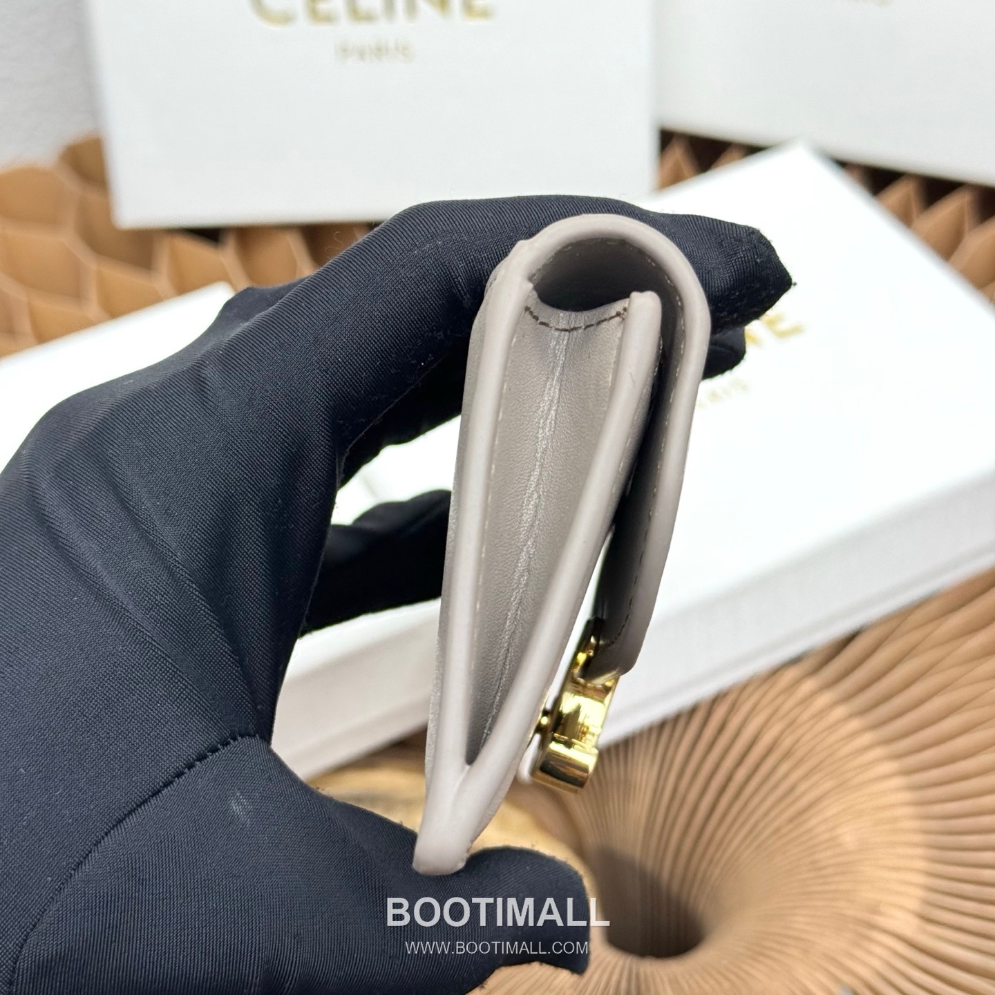 Celine Triomphe Flap Long Card Holder 셀린느 트리옹프 플랩 롱 카드홀더 10073 13cm 5