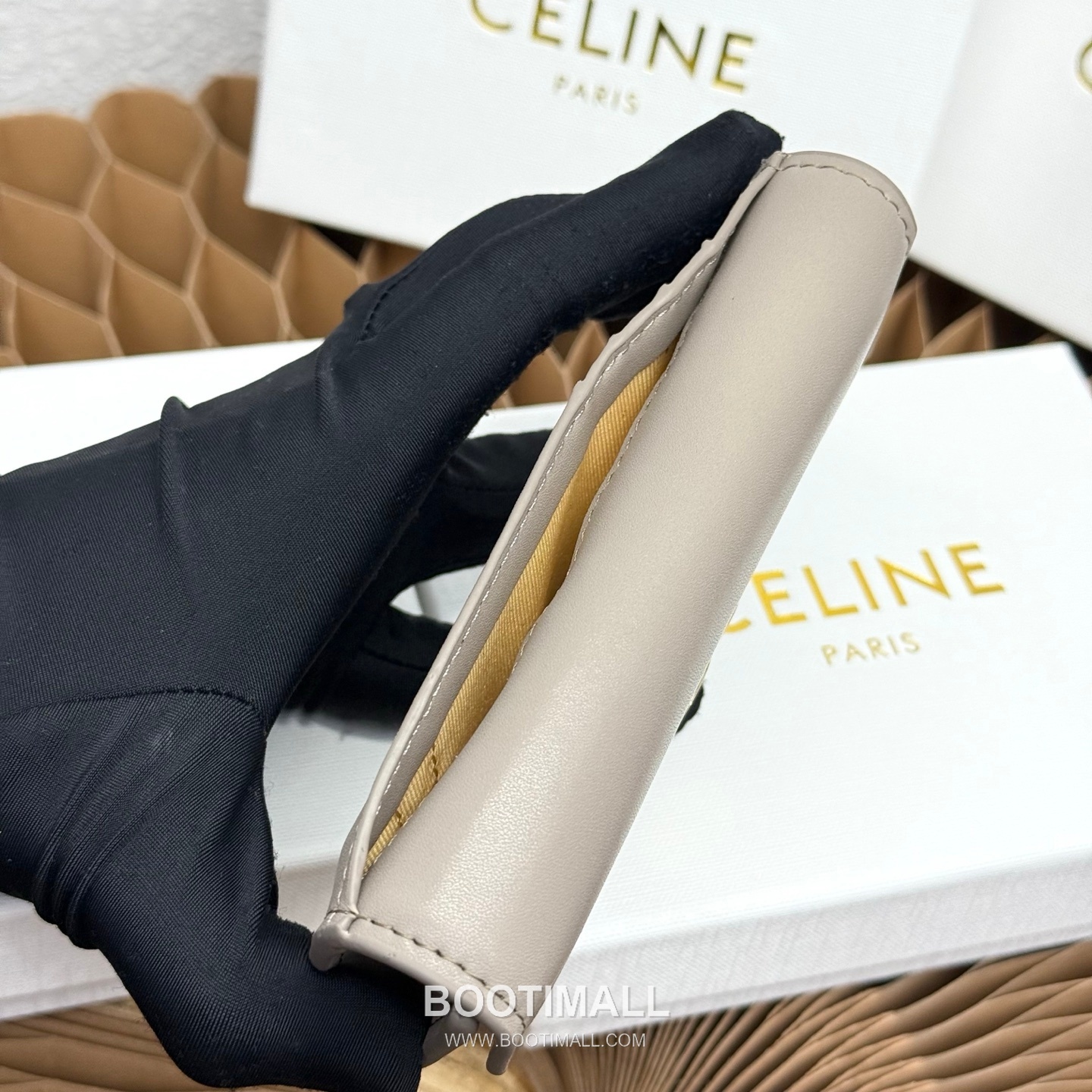 Celine Triomphe Flap Long Card Holder 셀린느 트리옹프 플랩 롱 카드홀더 10073 13cm 9