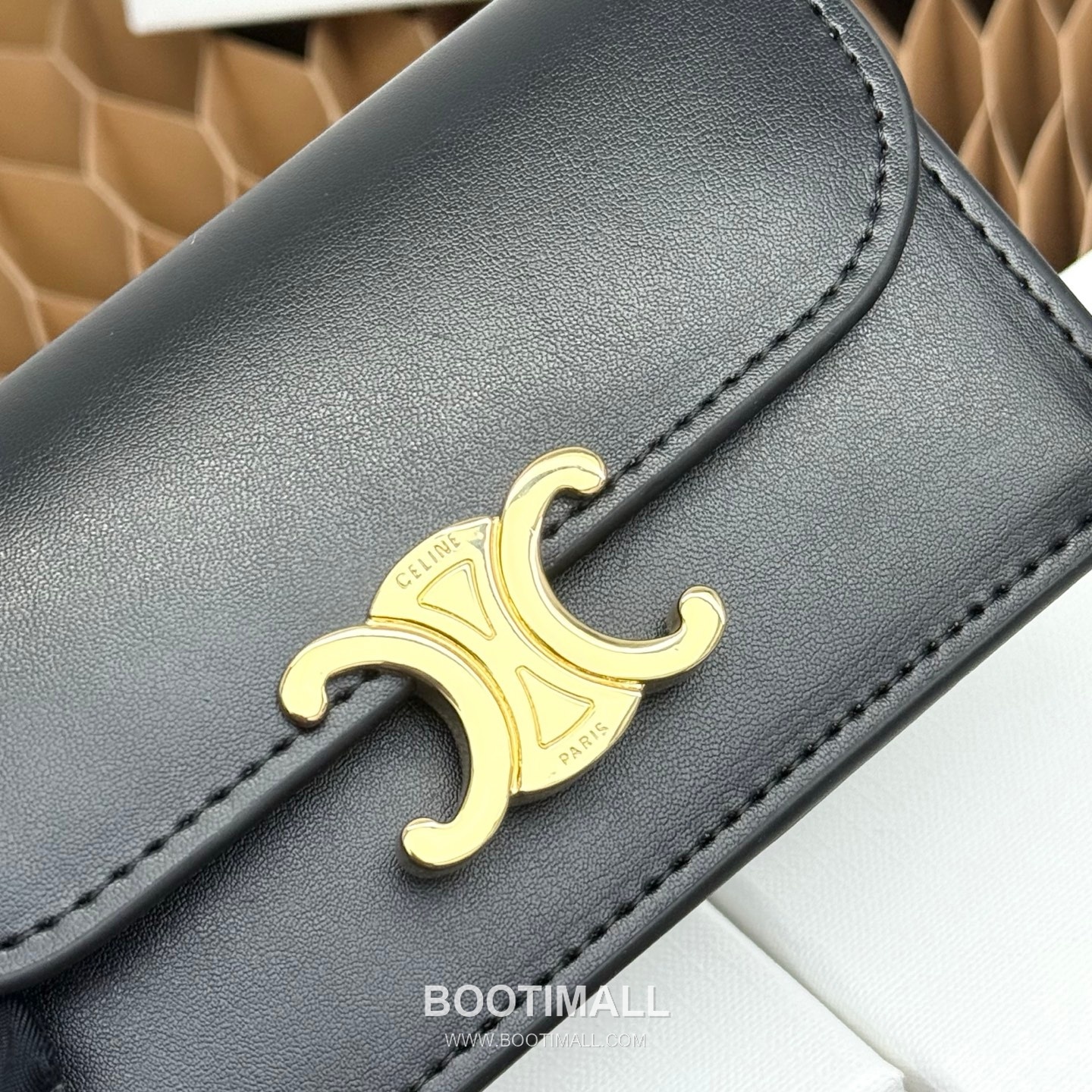 Celine Triomphe Flap Long Card Holder 셀린느 트리옹프 플랩 롱 카드홀더 10073 13cm 4