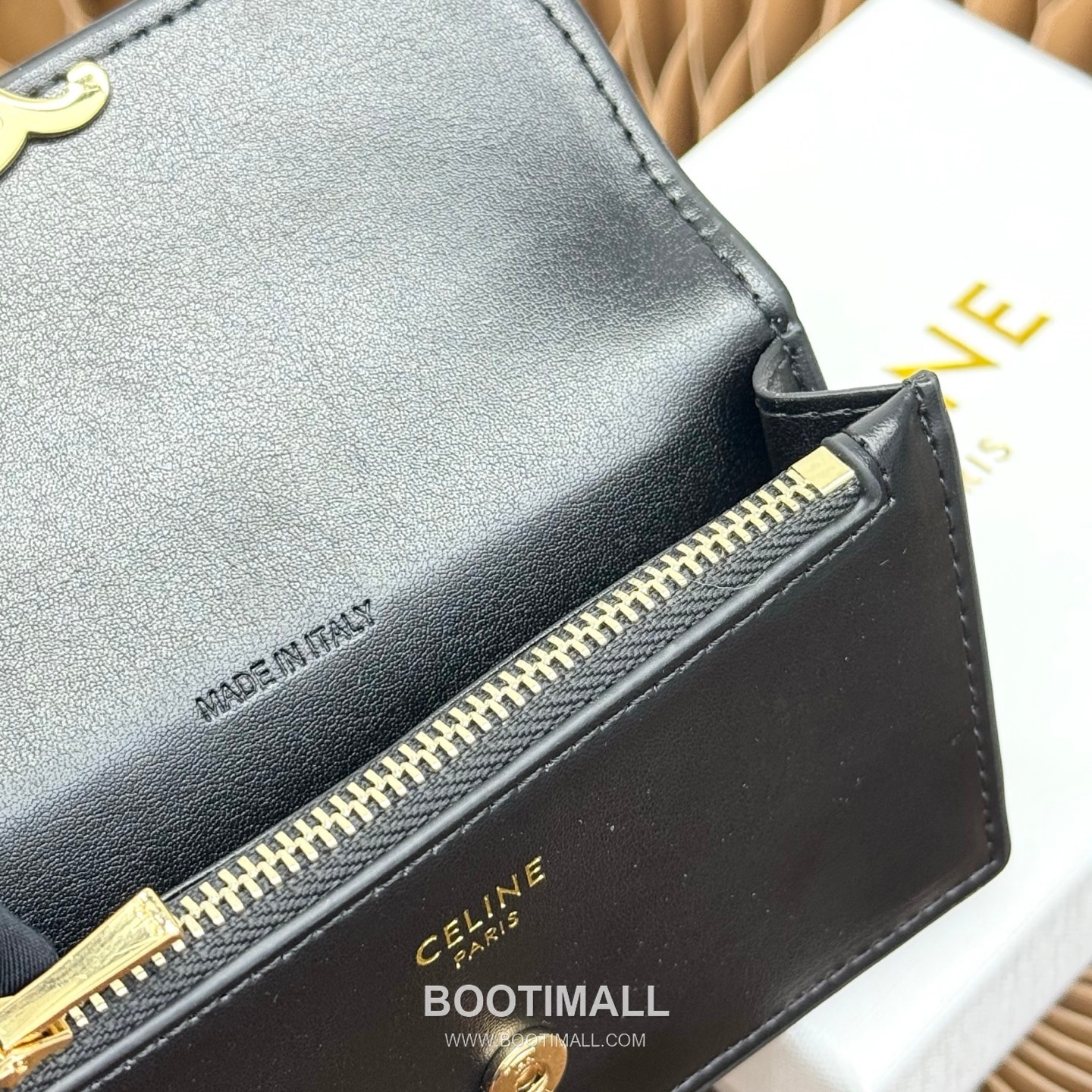 Celine Triomphe Flap Long Card Holder 셀린느 트리옹프 플랩 롱 카드홀더 10073 13cm 7