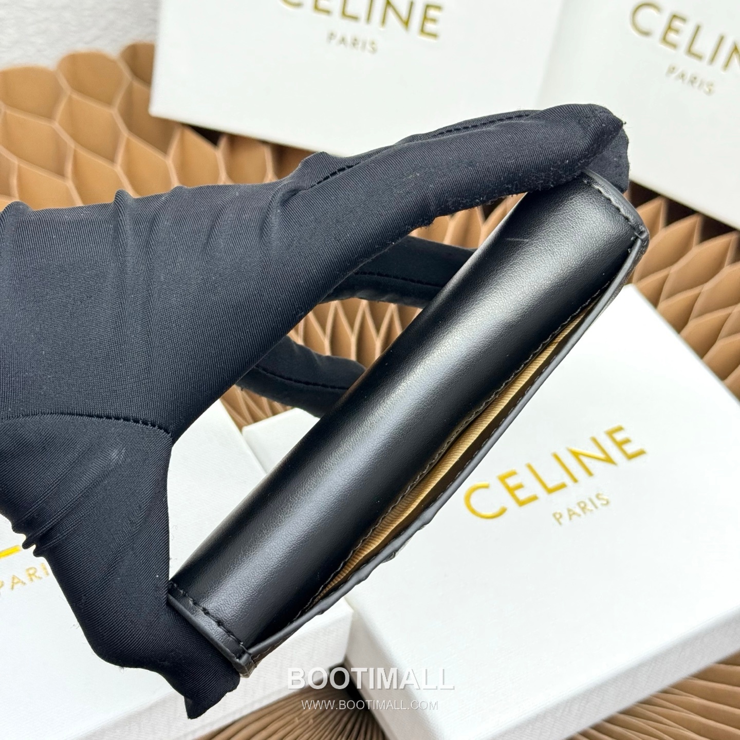 Celine Triomphe Flap Long Card Holder 셀린느 트리옹프 플랩 롱 카드홀더 10073 13cm 9