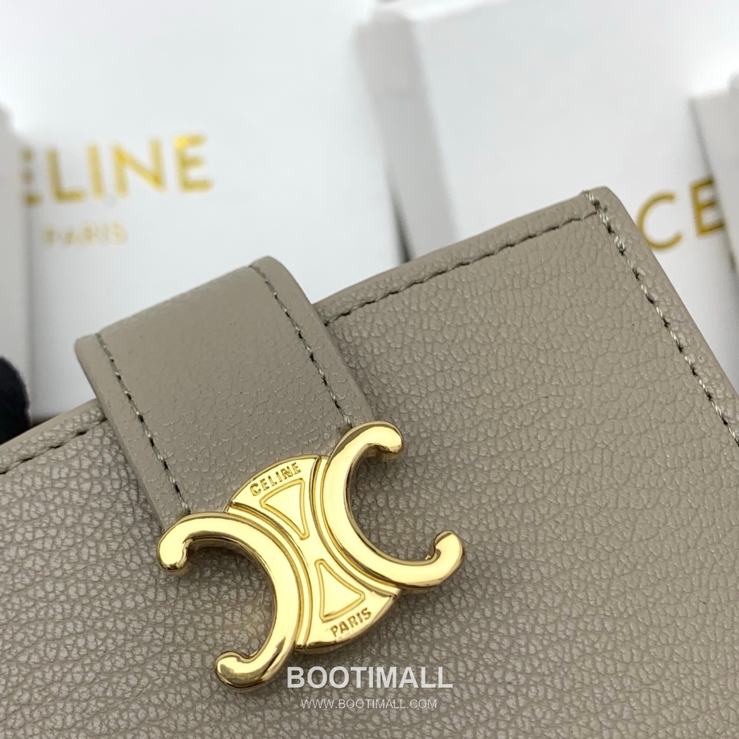 Celine Triomphe Accordion Grained Calfskin Card Holder 셀린느 트리옹프 아코디언 그레인드 카프스킨 카드홀더 10843 11cm 4