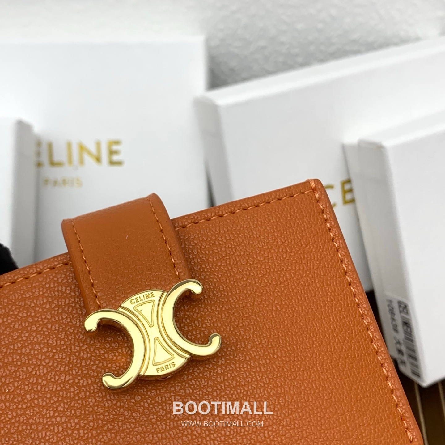 Celine Triomphe Accordion Grained Calfskin Card Holder 셀린느 트리옹프 아코디언 그레인드 카프스킨 카드홀더 10843 11cm 7