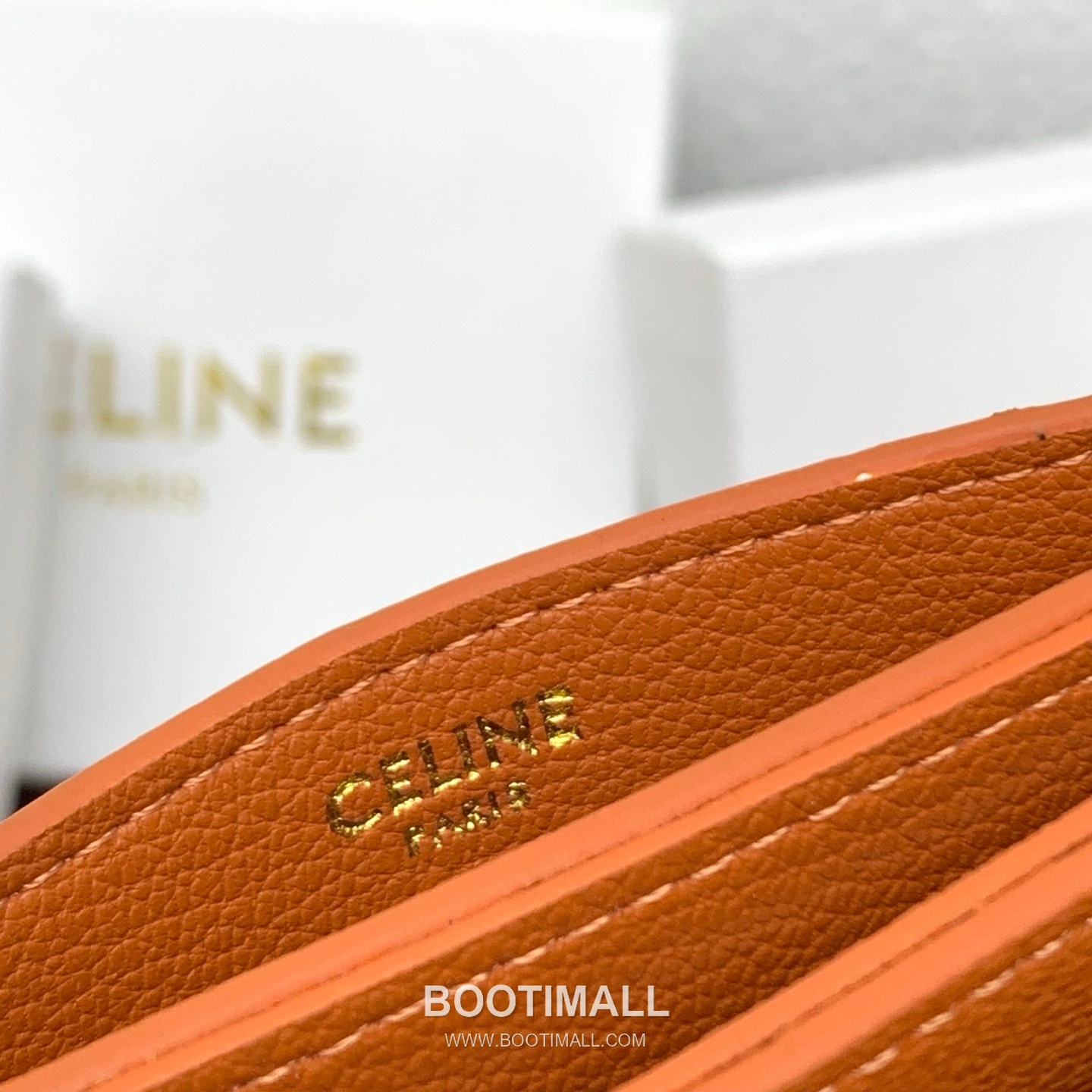 Celine Triomphe Accordion Grained Calfskin Card Holder 셀린느 트리옹프 아코디언 그레인드 카프스킨 카드홀더 10843 11cm 8