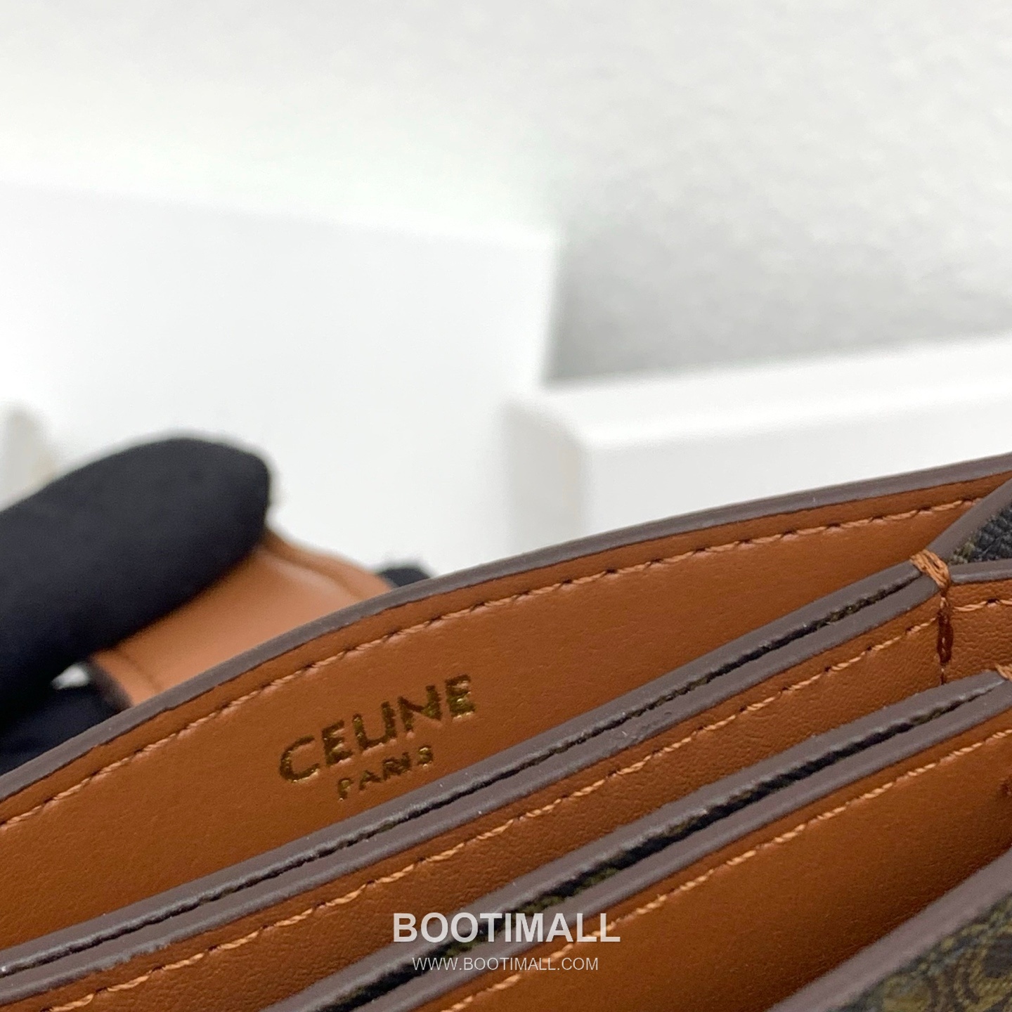 Celine Triomphe Accordion Grained Calfskin Card Holder 셀린느 트리옹프 아코디언 그레인드 카프스킨 카드홀더 10843 11cm 8