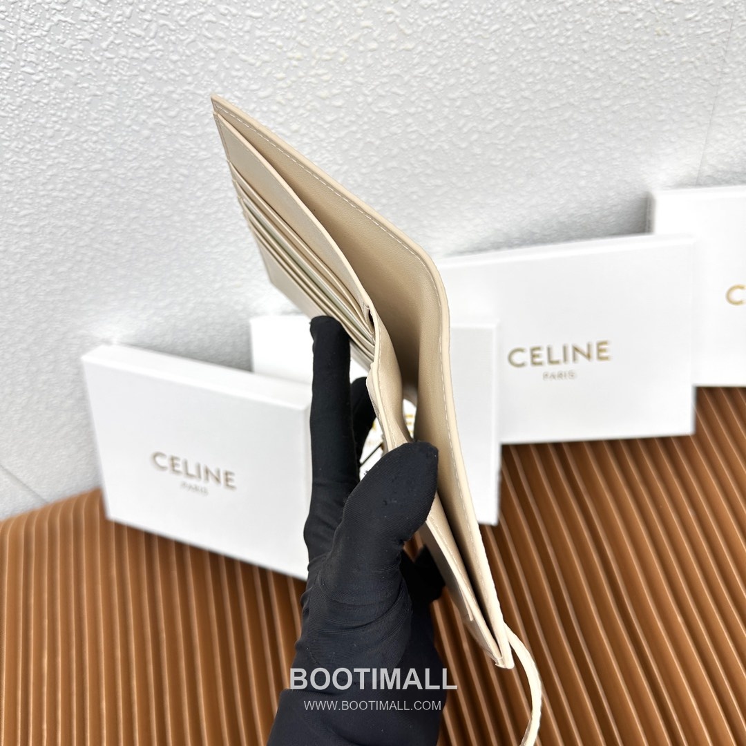 Celine Victoire Medium Wallet in Calfskin 셀린느 빅투아르 미디엄 카프스킨 지갑 10912 14cm 7