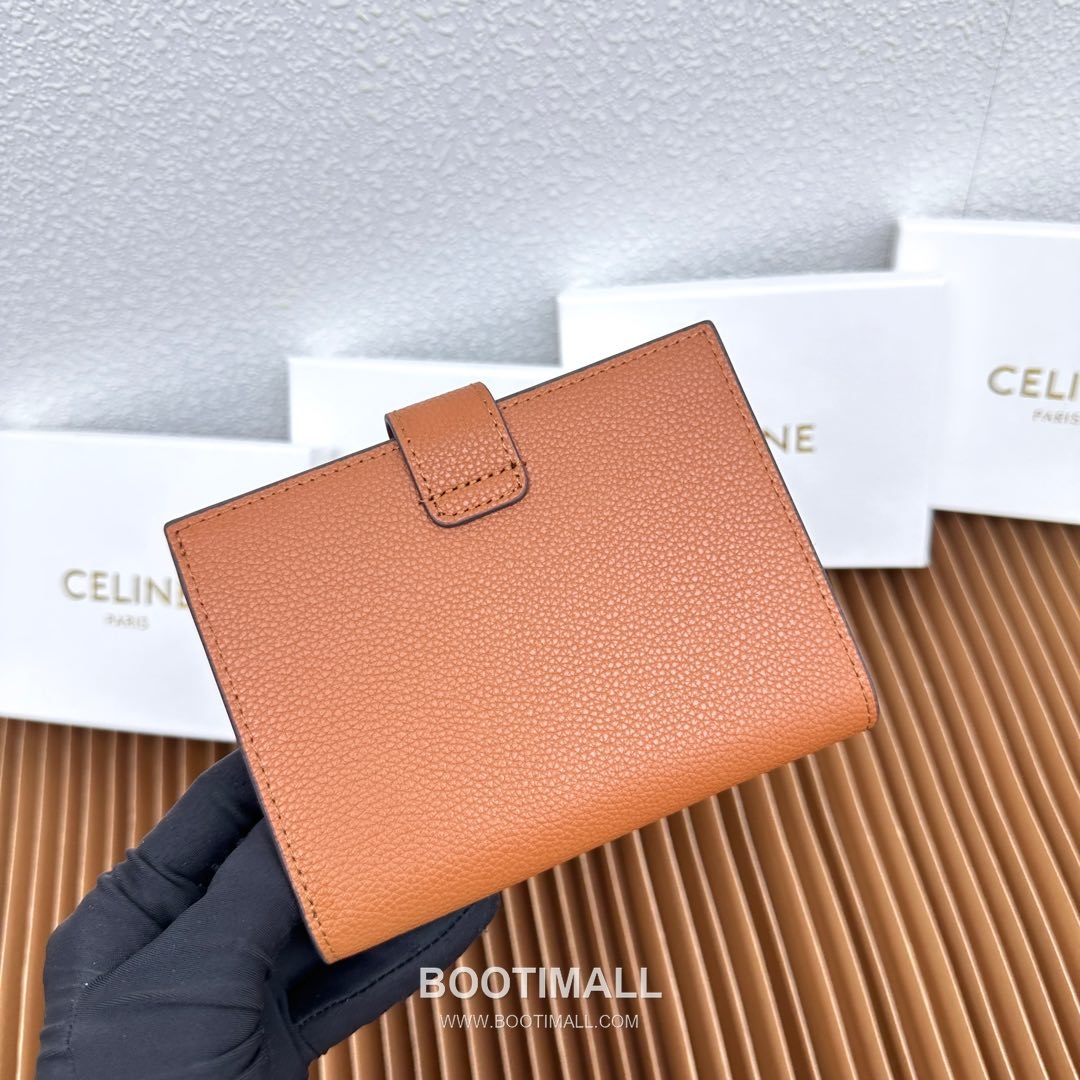 Celine Victoire Medium Wallet in Calfskin 셀린느 빅투아르 미디엄 카프스킨 지갑 10912 14cm 3