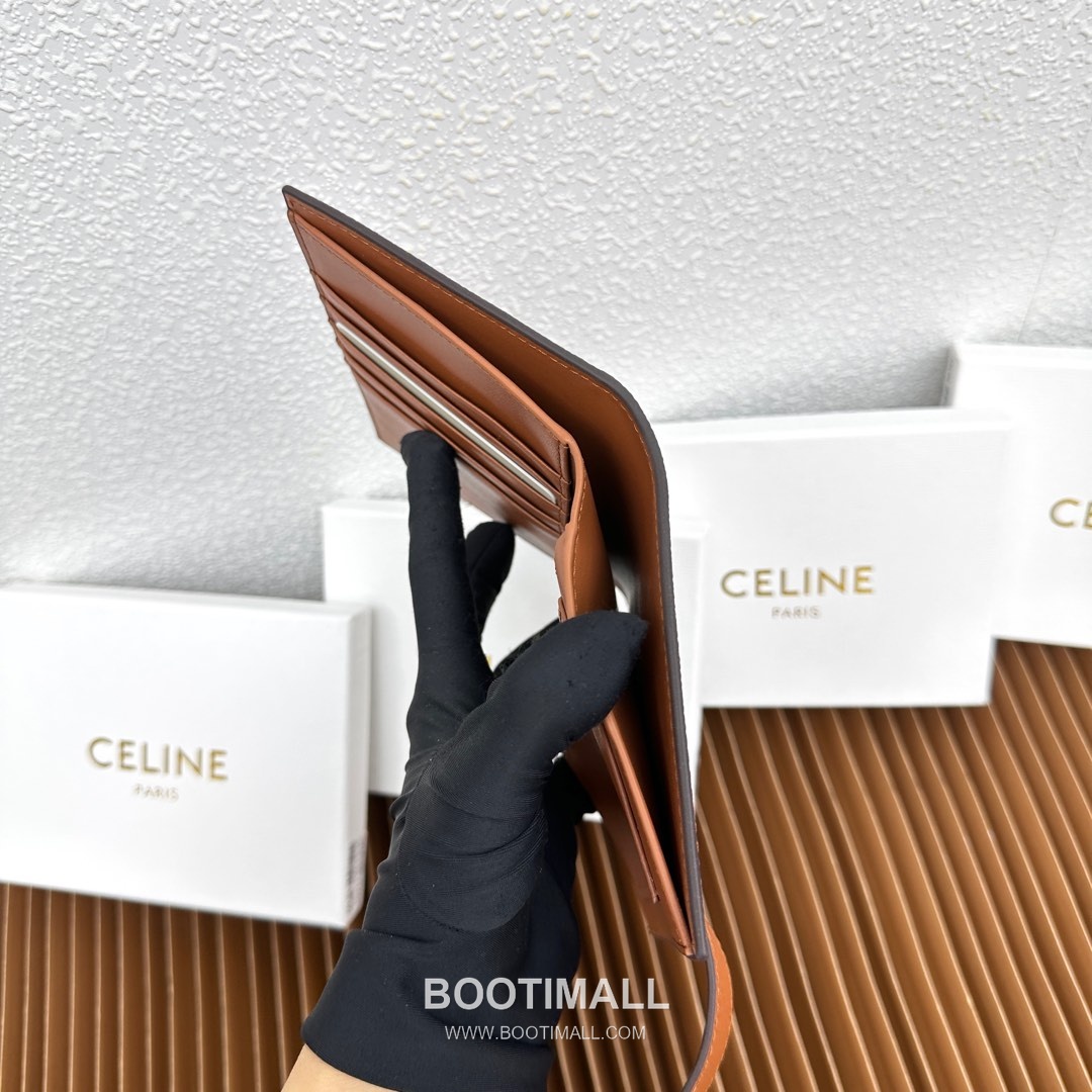 Celine Victoire Medium Wallet in Calfskin 셀린느 빅투아르 미디엄 카프스킨 지갑 10912 14cm 6
