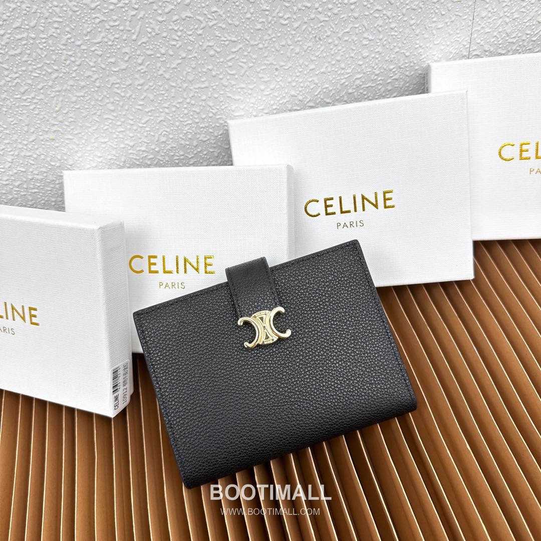 Celine Victoire Medium Wallet in Calfskin 셀린느 빅투아르 미디엄 카프스킨 지갑 10912 14cm 1