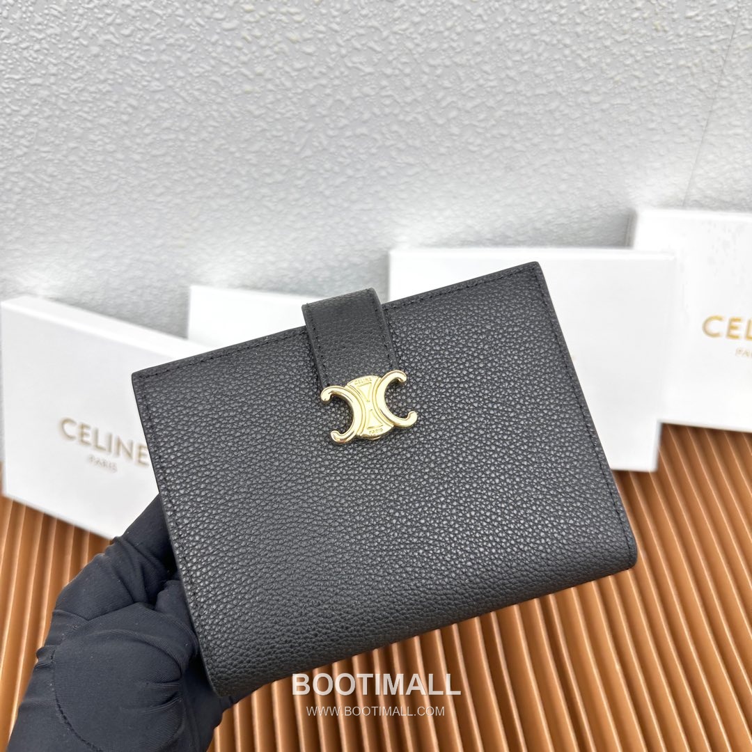 Celine Victoire Medium Wallet in Calfskin 셀린느 빅투아르 미디엄 카프스킨 지갑 10912 14cm 2
