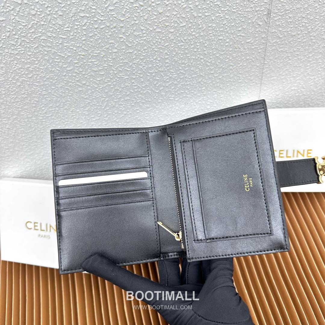Celine Victoire Medium Wallet in Calfskin 셀린느 빅투아르 미디엄 카프스킨 지갑 10912 14cm 7