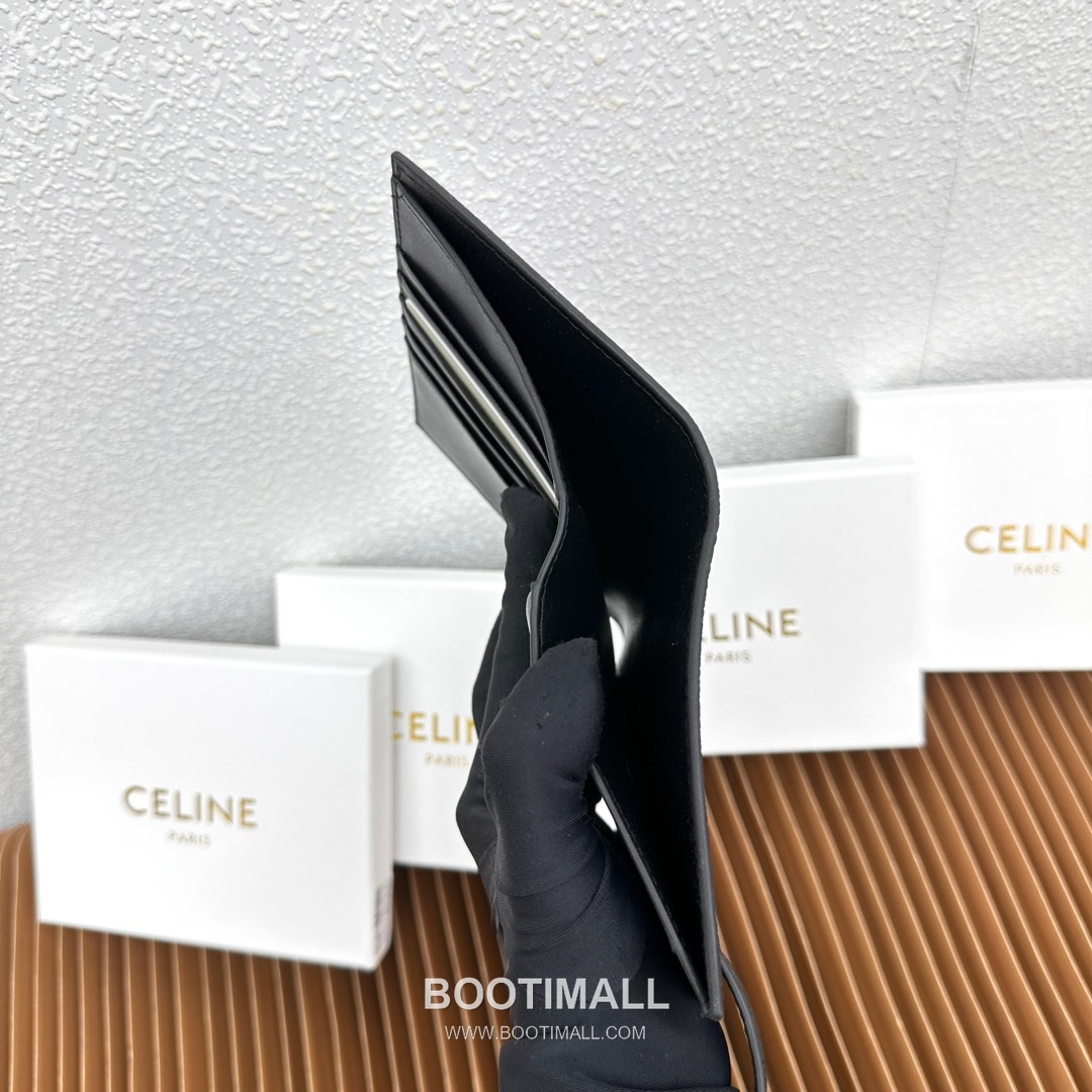 Celine Victoire Medium Wallet in Calfskin 셀린느 빅투아르 미디엄 카프스킨 지갑 10912 14cm 9