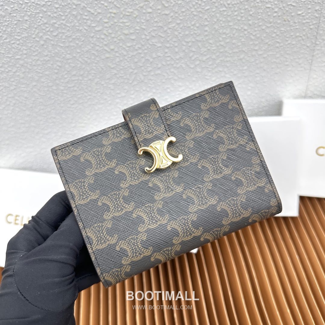 Celine Victoire Medium Wallet in Calfskin 셀린느 빅투아르 미디엄 카프스킨 지갑 10912 14cm 3
