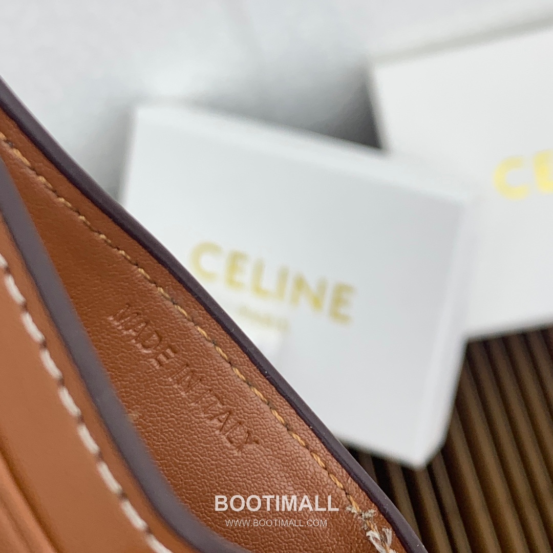 Celine Triomphe Canvas Card Holder 셀린느 트리옹프 캔버스 카드홀더 10832 11cm 9