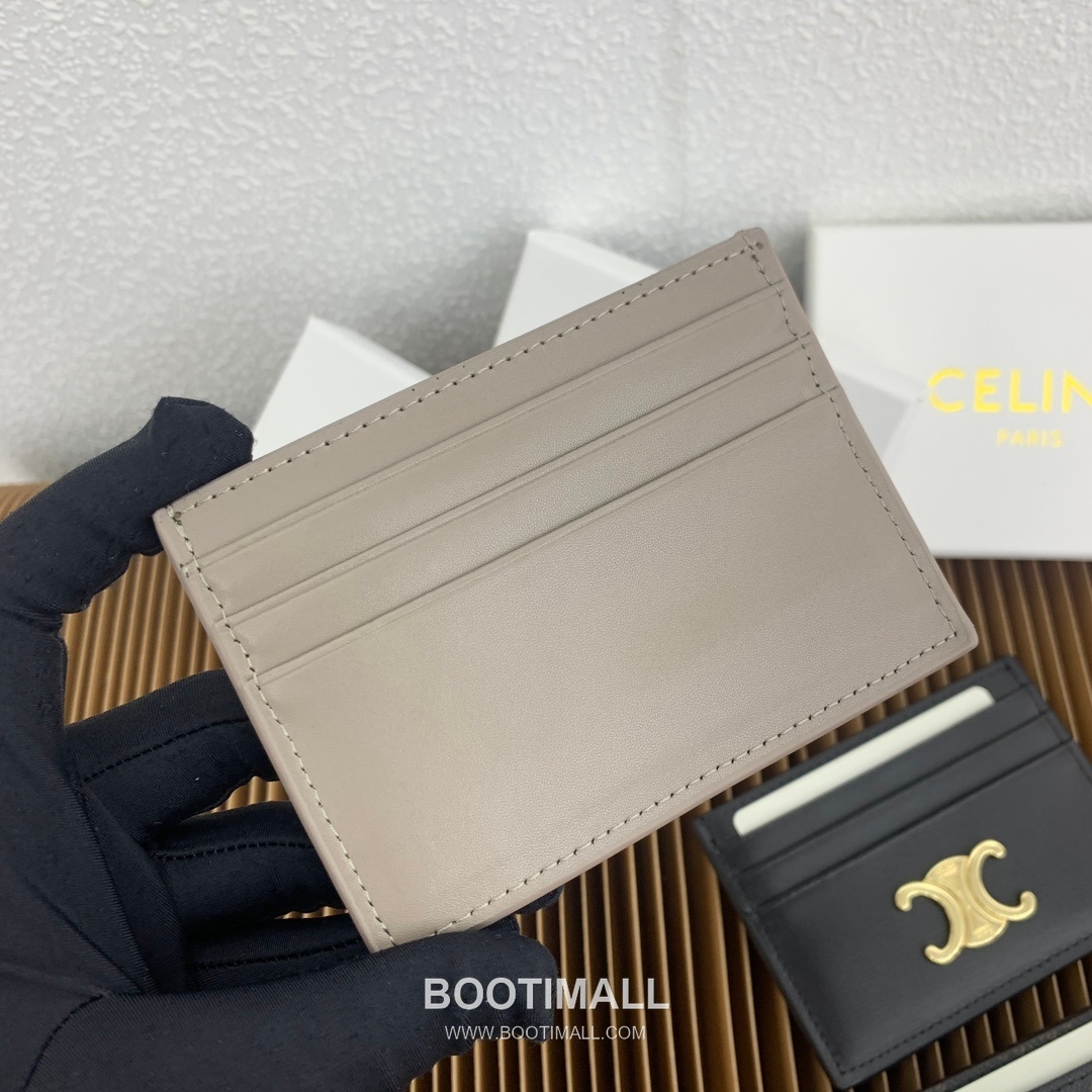 Celine Triomphe Canvas Card Holder 셀린느 트리옹프 캔버스 카드홀더 10832 11cm 2