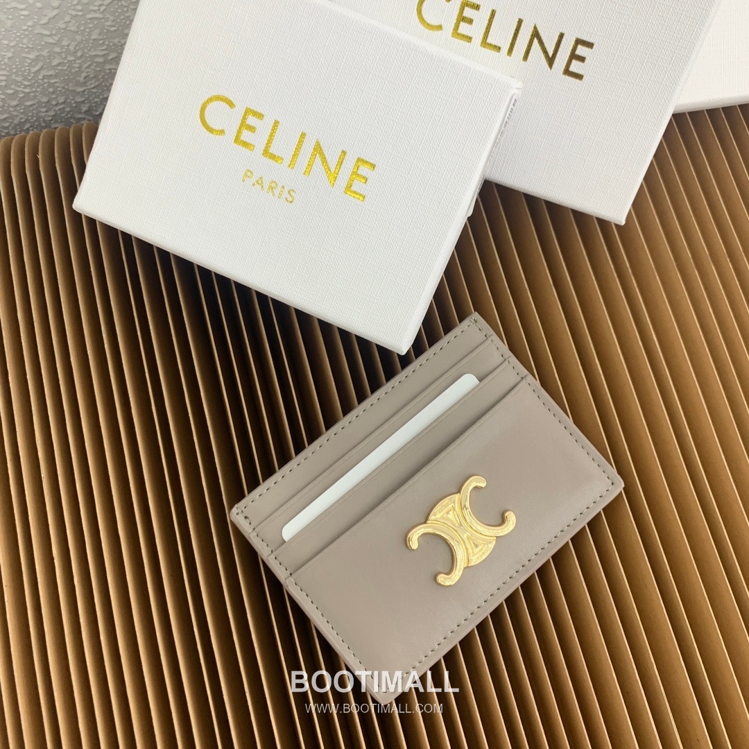 Celine Triomphe Canvas Card Holder 셀린느 트리옹프 캔버스 카드홀더 10832 11cm 9