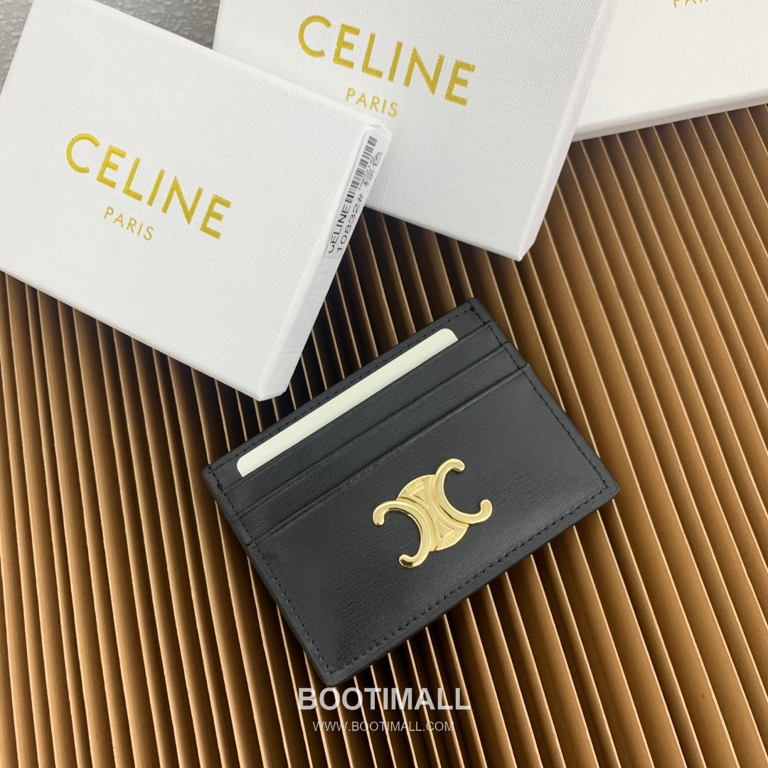 Celine Triomphe Canvas Card Holder 셀린느 트리옹프 캔버스 카드홀더 10832 11cm 2