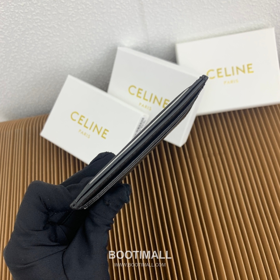 Celine Triomphe Canvas Card Holder 셀린느 트리옹프 캔버스 카드홀더 10832 11cm 5