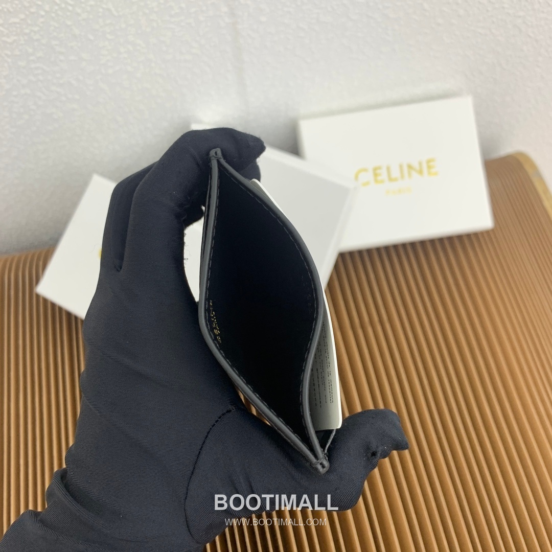 Celine Triomphe Canvas Card Holder 셀린느 트리옹프 캔버스 카드홀더 10832 11cm 8