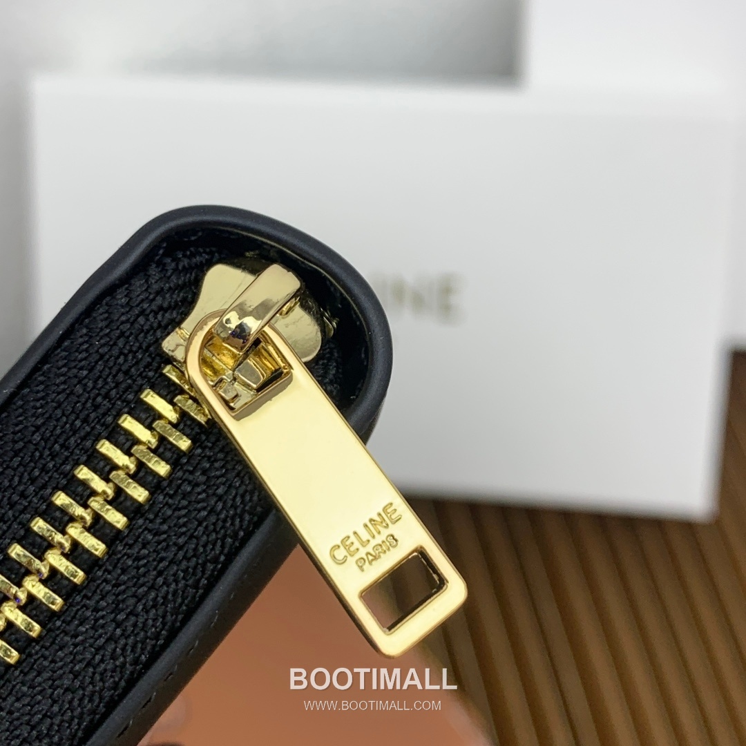 Celine Triomphe Cuir Smooth Calfskin Large Zipped Wallet 셀린느 트리옹프 퀴르 스무스 카프스킨 라지 지퍼 지갑 10543 19cm 5