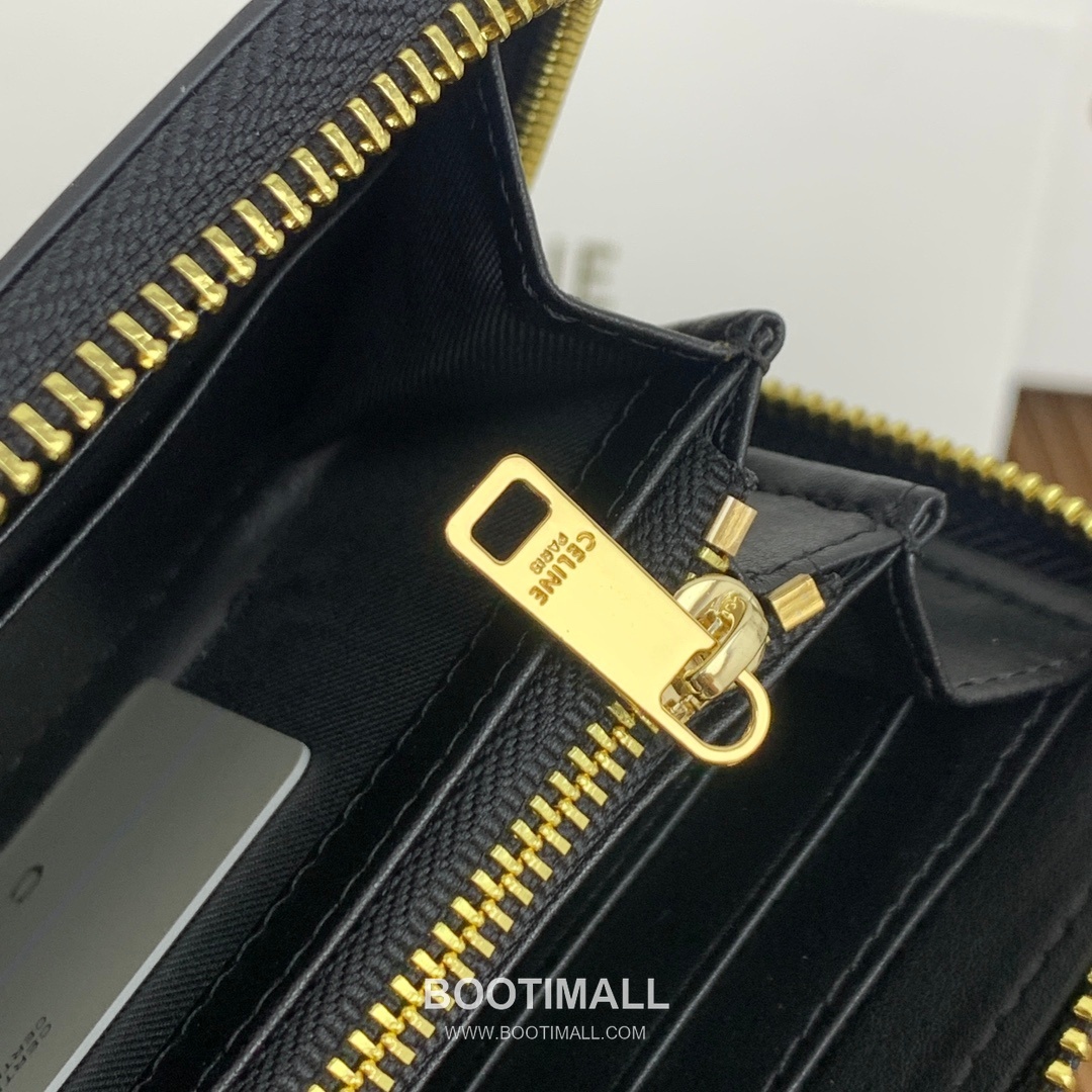 Celine Triomphe Cuir Smooth Calfskin Large Zipped Wallet 셀린느 트리옹프 퀴르 스무스 카프스킨 라지 지퍼 지갑 10543 19cm 7