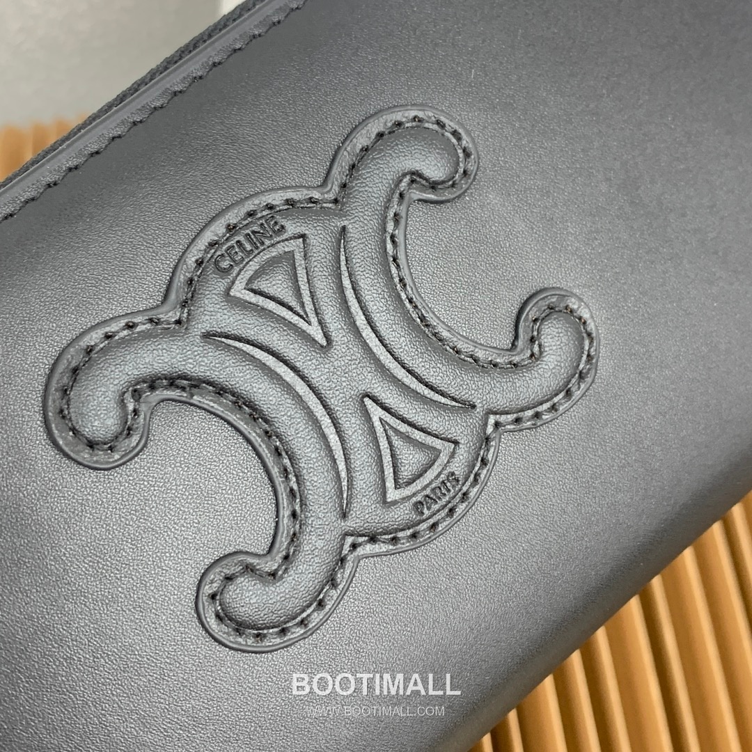 Celine Triomphe Cuir Smooth Calfskin Large Zipped Wallet 셀린느 트리옹프 퀴르 스무스 카프스킨 라지 지퍼 지갑 10543 19cm 9