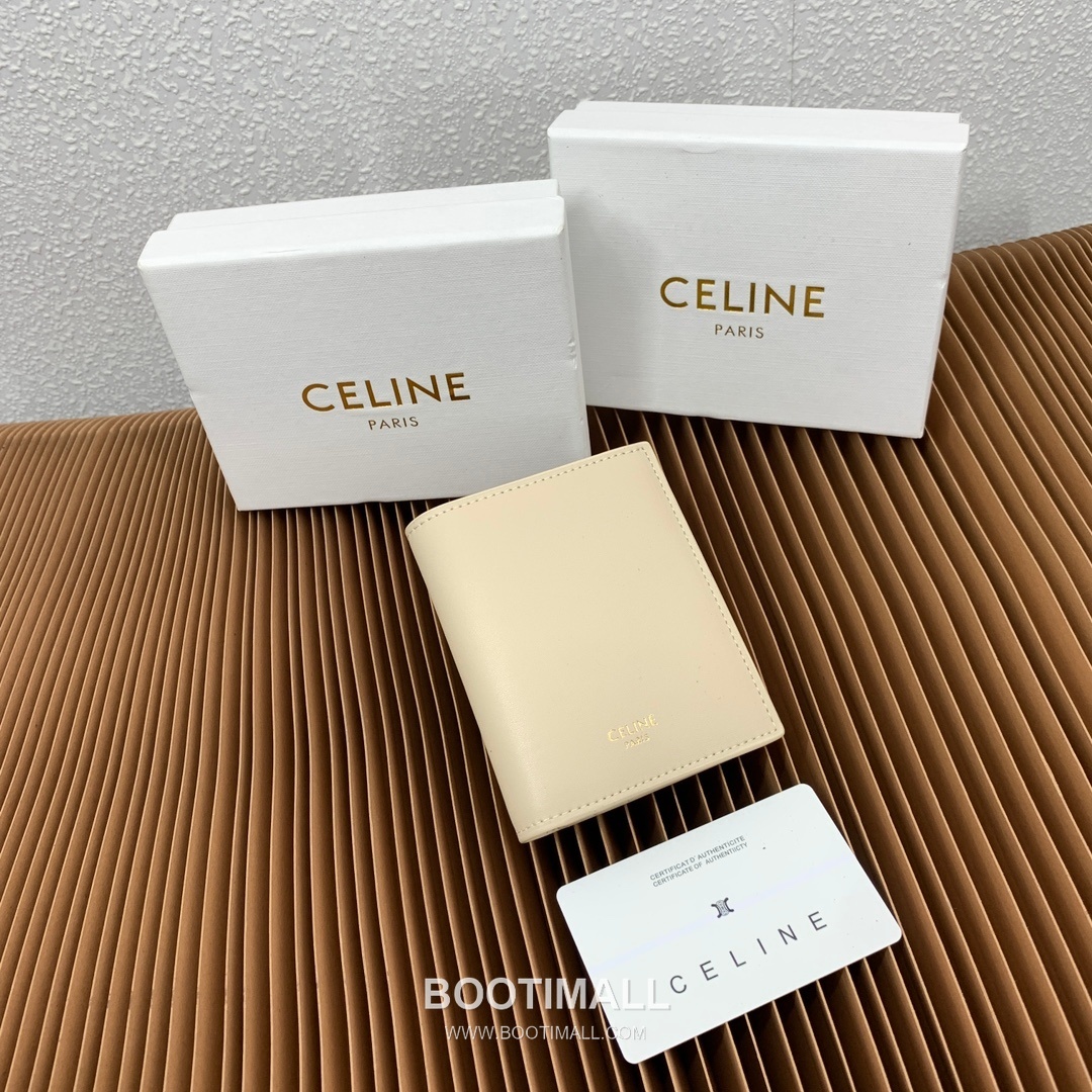 Celine Triomphe Compact Wallet 셀린느 트리옹프 컴팩트 반지갑 10103 10.5cm 1