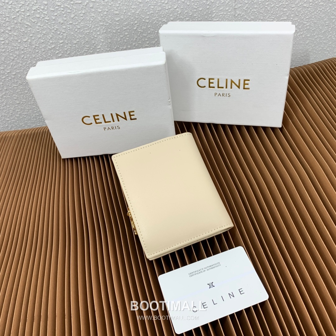 Celine Triomphe Compact Wallet 셀린느 트리옹프 컴팩트 반지갑 10103 10.5cm 5