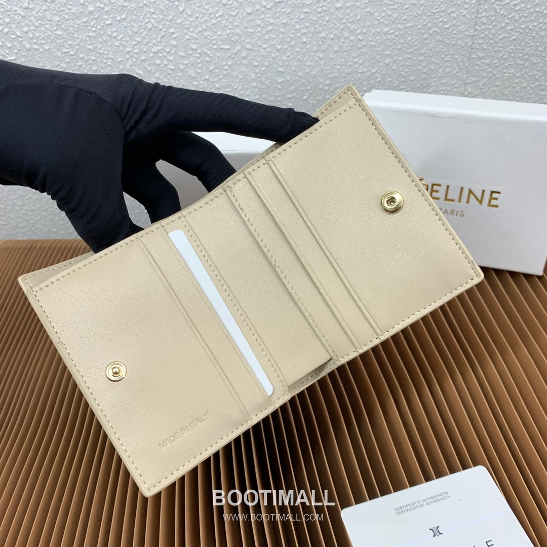 Celine Triomphe Compact Wallet 셀린느 트리옹프 컴팩트 반지갑 10103 10.5cm 7