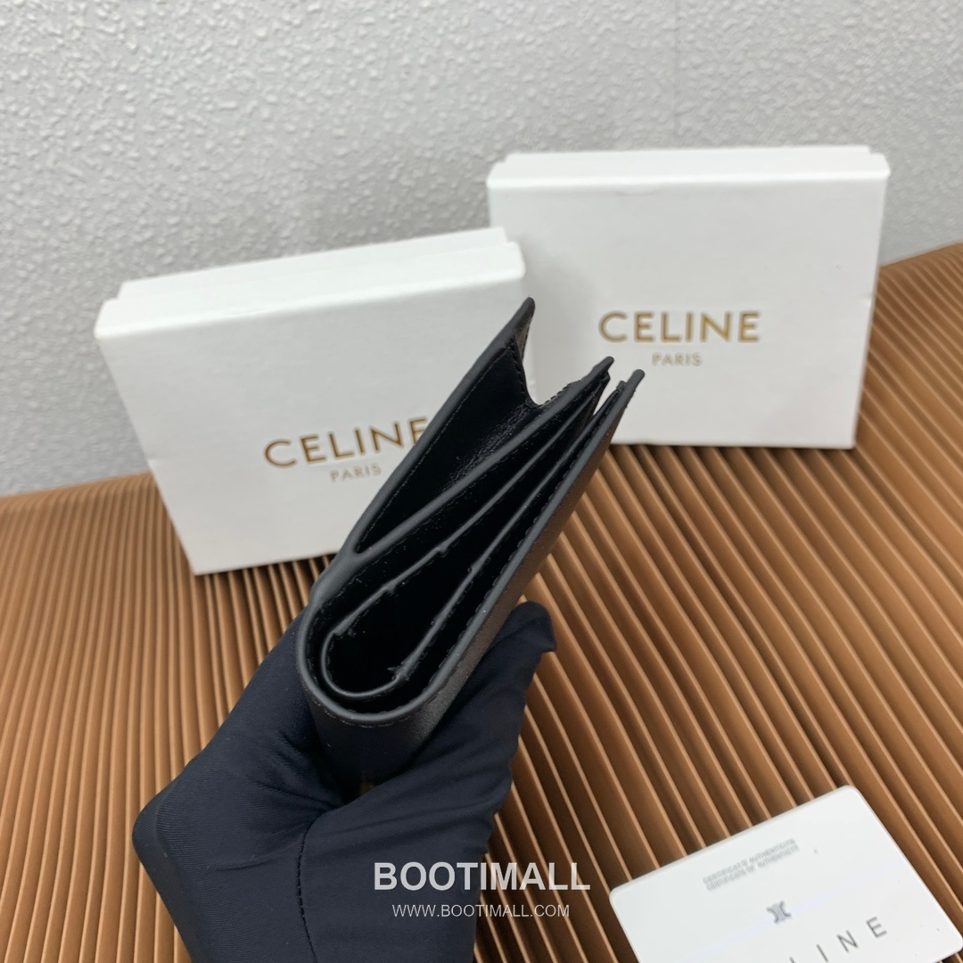 Celine Triomphe Compact Wallet 셀린느 트리옹프 컴팩트 반지갑 10103 10.5cm 5