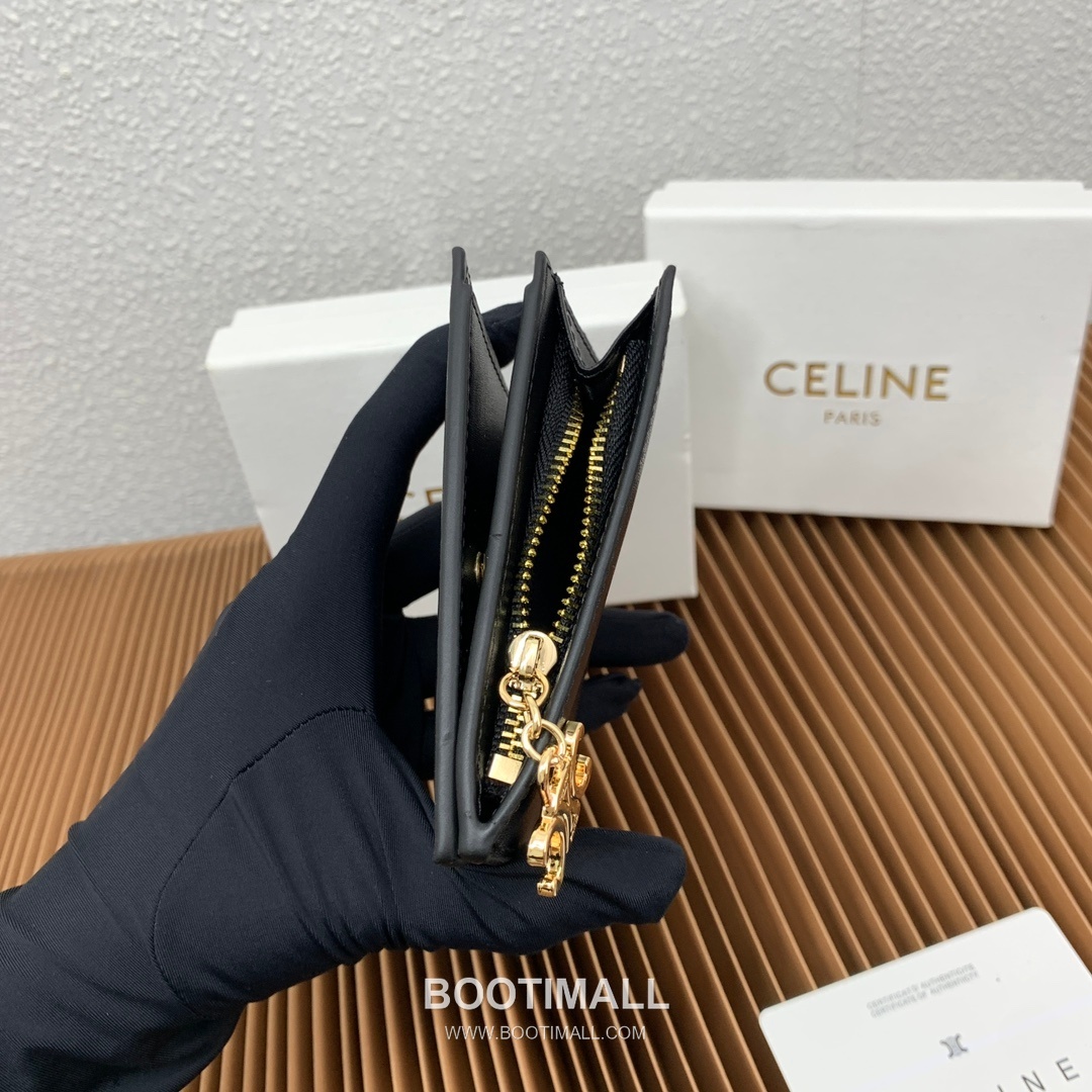 Celine Triomphe Compact Wallet 셀린느 트리옹프 컴팩트 반지갑 10103 10.5cm 6