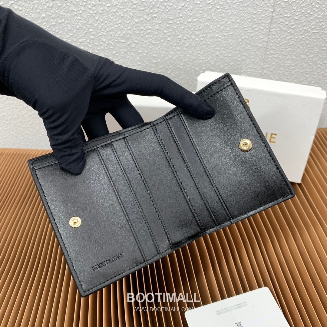 Celine Triomphe Compact Wallet 셀린느 트리옹프 컴팩트 반지갑 10103 10.5cm 8