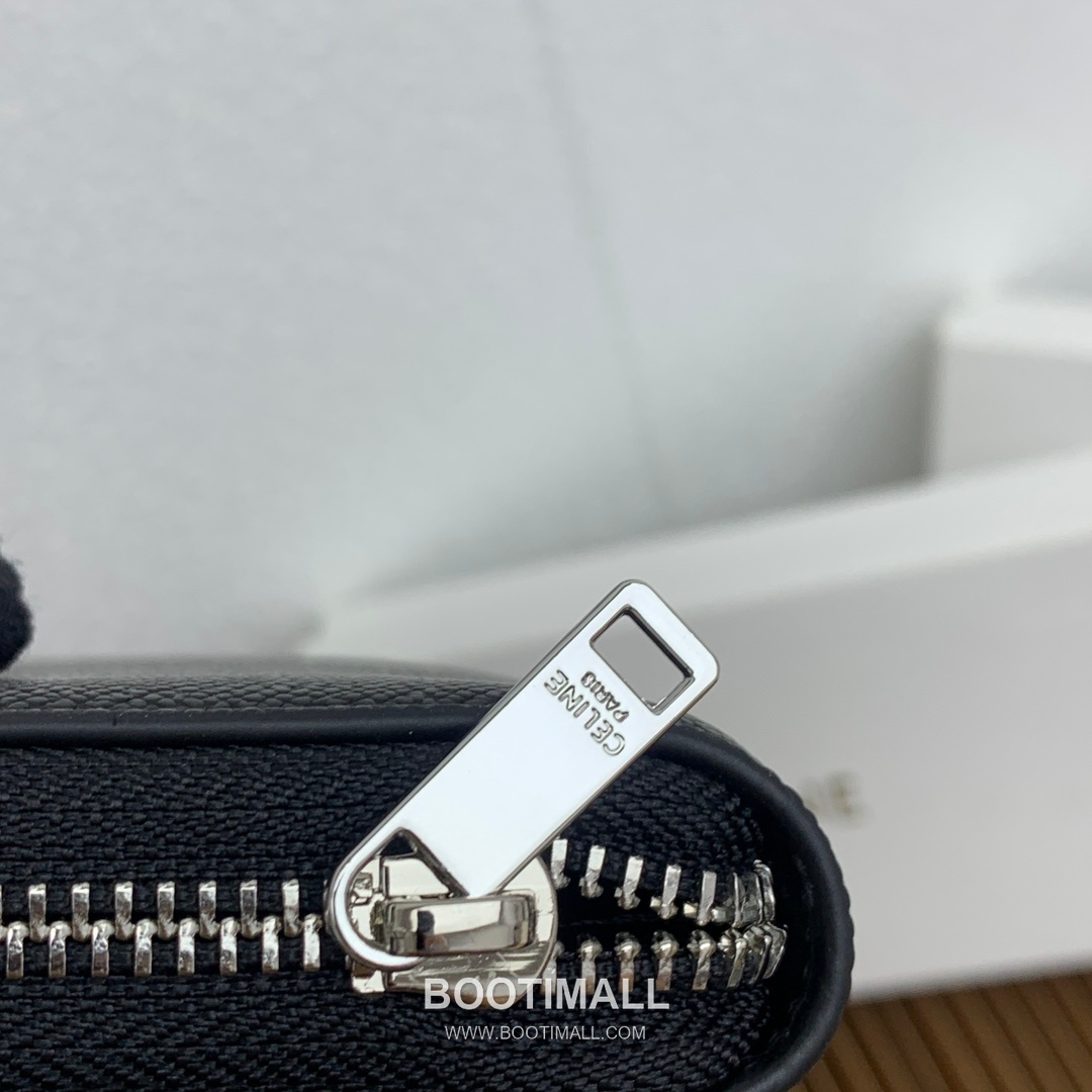 Celine Grained Calfskin Large Zipped Wallet 셀린느 그레인드 카프스킨 라지 지퍼 지갑 10552 19cm 6