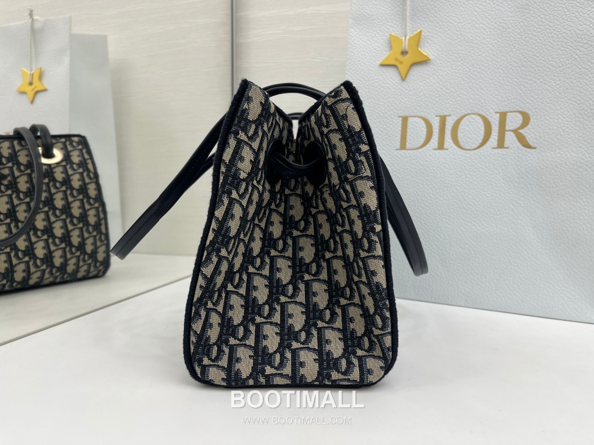 Dior Oblique Small Shopping Tote Bag 디올 오블리크 스몰 쇼핑 토트백 M1410 27cm 8