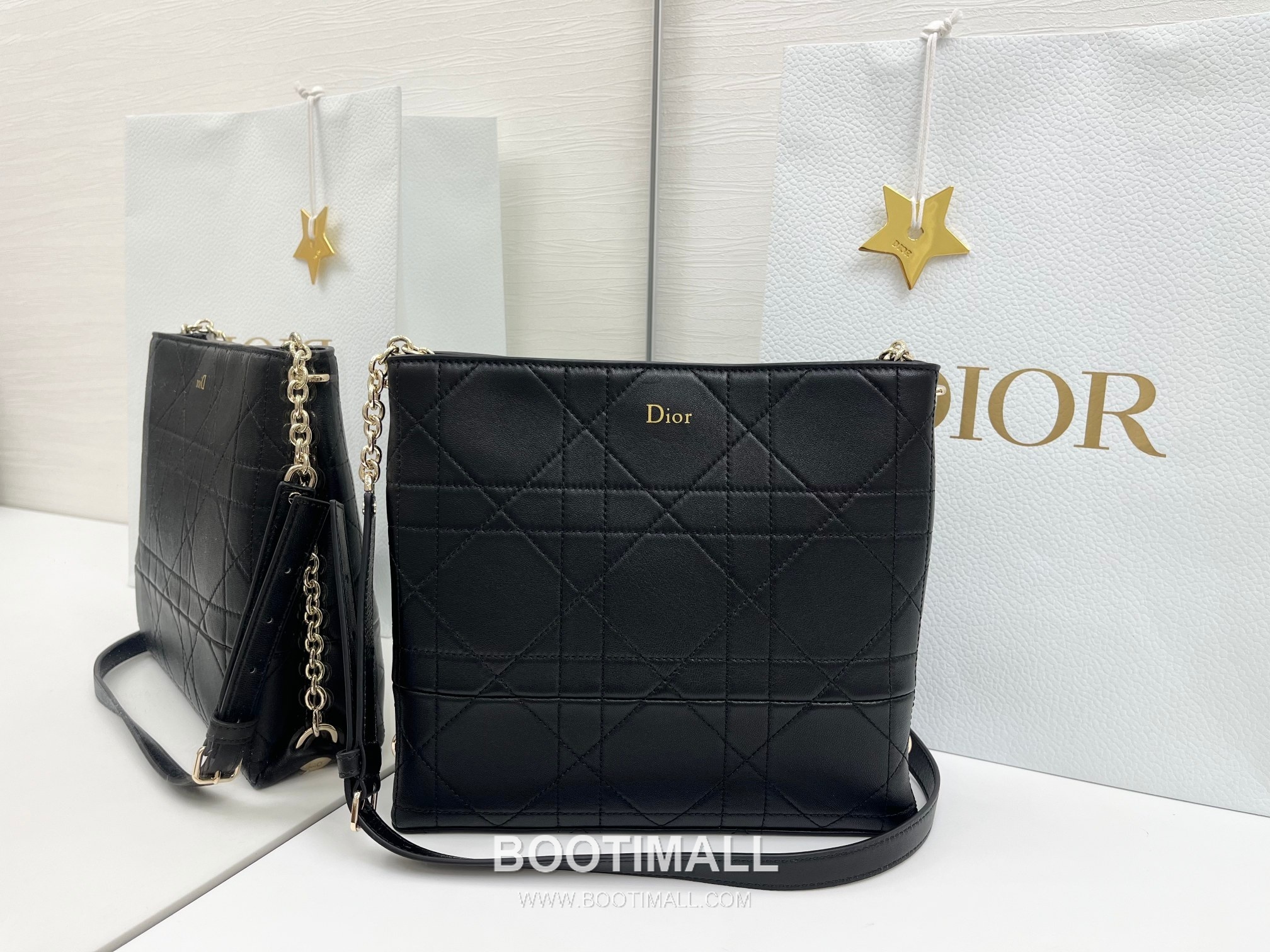 Dior Trianon Cannage Lambskin Chain Shoulder Bag 디올 트리아농 까나쥬 램스킨 체인 숄더백 25cm 1