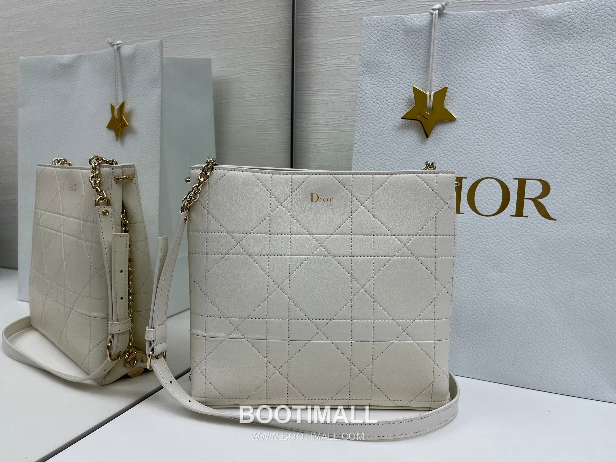 Dior Trianon Cannage Lambskin Chain Shoulder Bag 디올 트리아농 까나쥬 램스킨 체인 숄더백 25cm 1