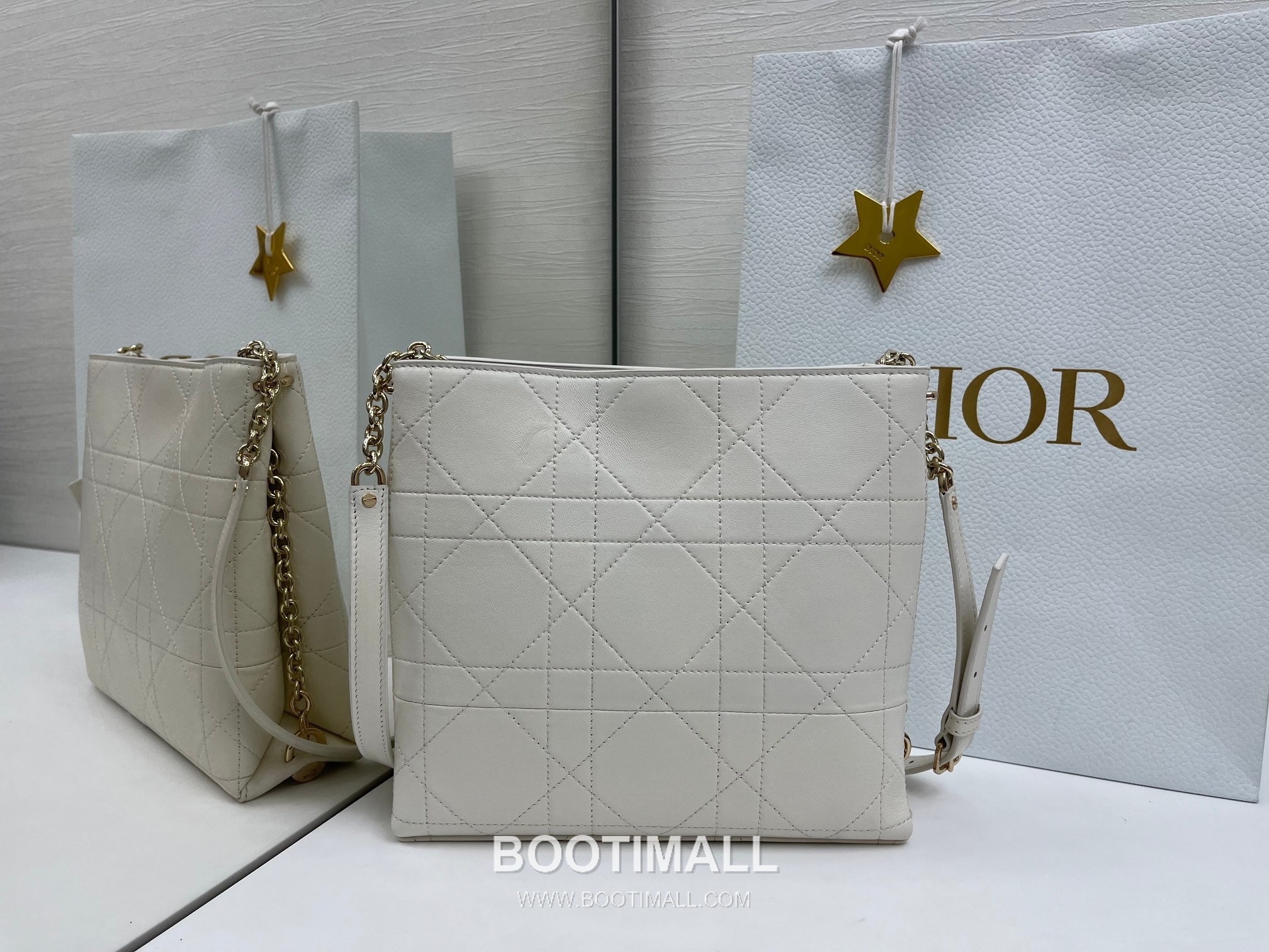 Dior Trianon Cannage Lambskin Chain Shoulder Bag 디올 트리아농 까나쥬 램스킨 체인 숄더백 25cm 2