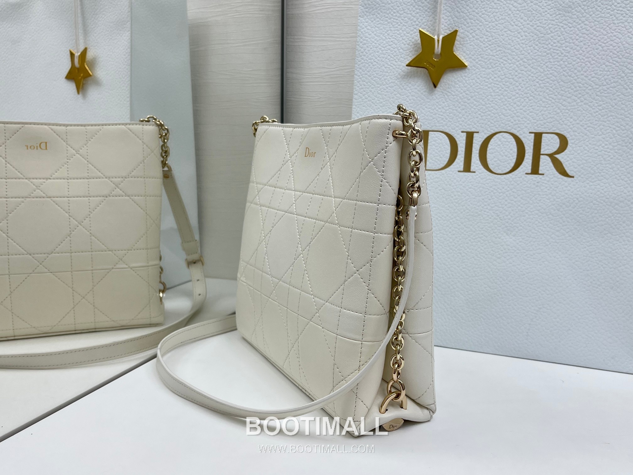Dior Trianon Cannage Lambskin Chain Shoulder Bag 디올 트리아농 까나쥬 램스킨 체인 숄더백 25cm 4