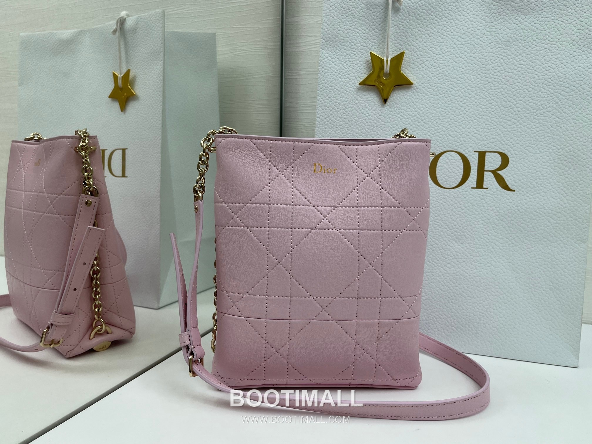 Dior Trianon Vertical Cannage Lambskin Chain Shoulder Bag 디올 트리아농 버티컬 까나쥬 램스킨 체인 숄더백 21cm 1