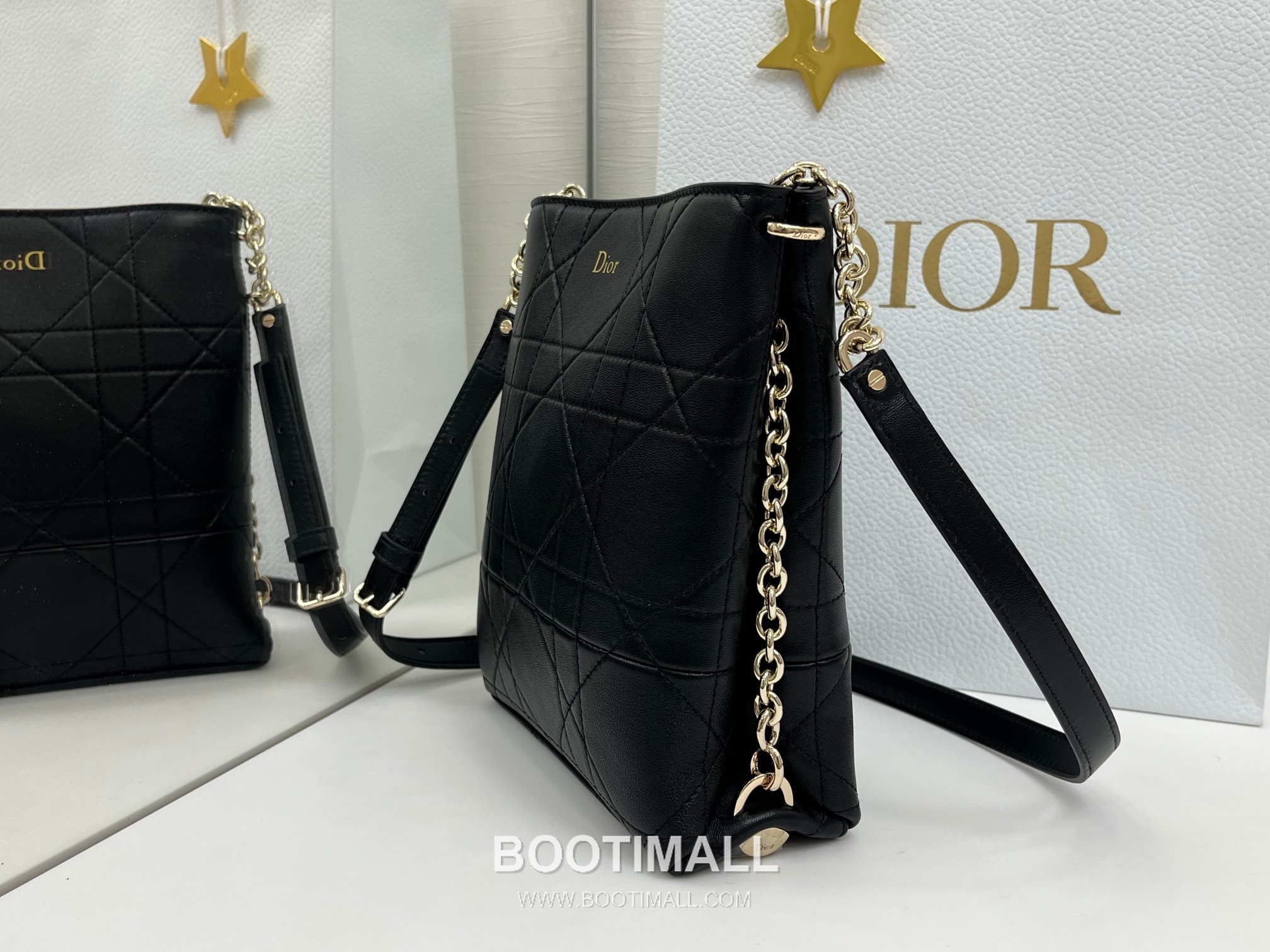 Dior Trianon Vertical Cannage Lambskin Chain Shoulder Bag 디올 트리아농 버티컬 까나쥬 램스킨 체인 숄더백 21cm 3