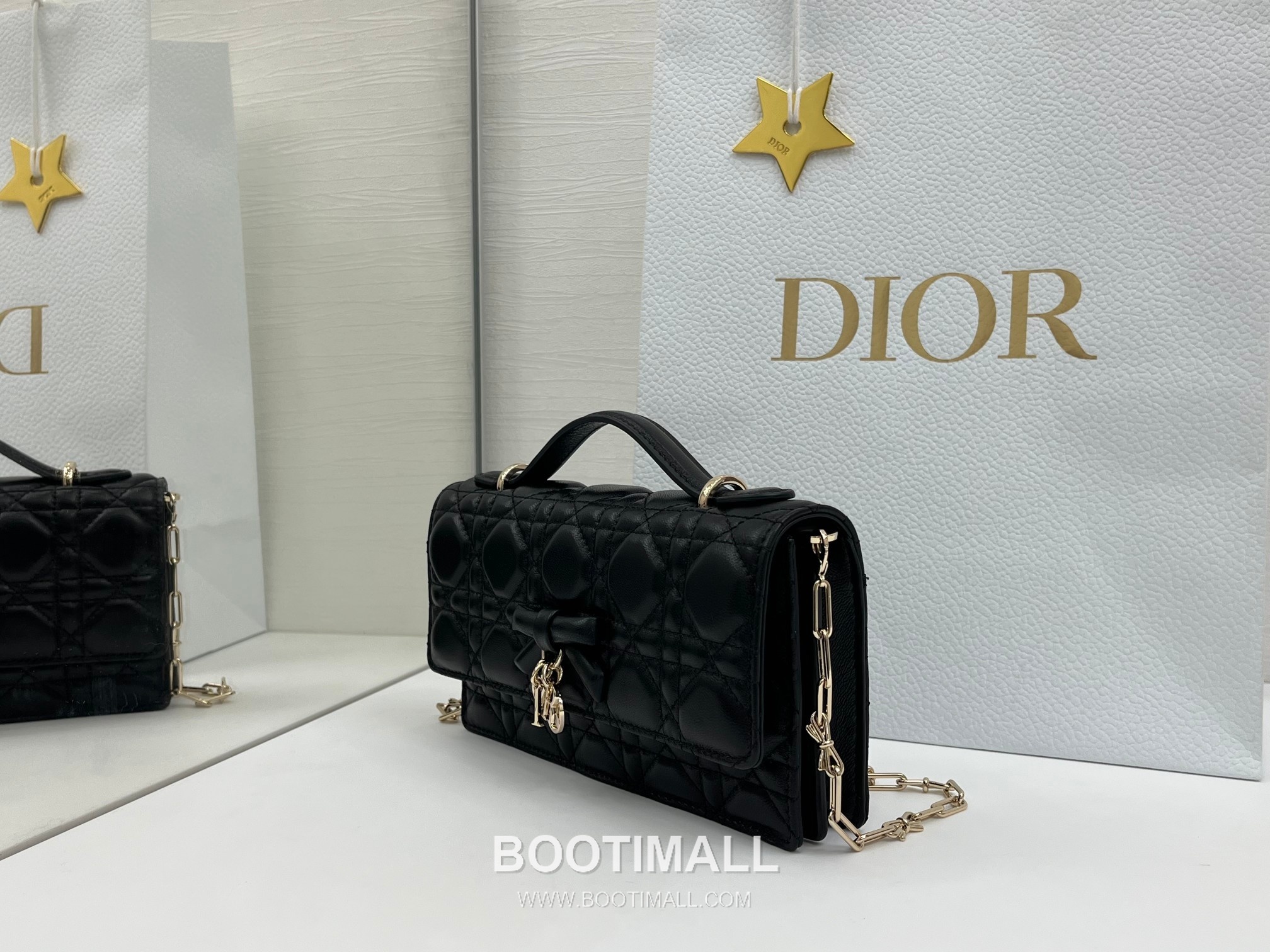 Dior My Dior Mini Cannage Lambskin Chain Flap Bag 디올 마이 디올 미니 까나쥬 램스킨 체인 플랩백 S0984 21cm 3