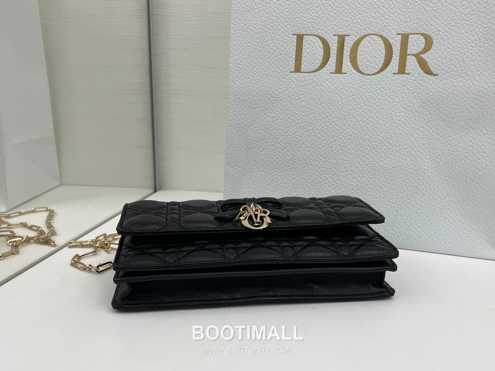 Dior My Dior Mini Cannage Lambskin Chain Flap Bag 디올 마이 디올 미니 까나쥬 램스킨 체인 플랩백 S0984 21cm 6