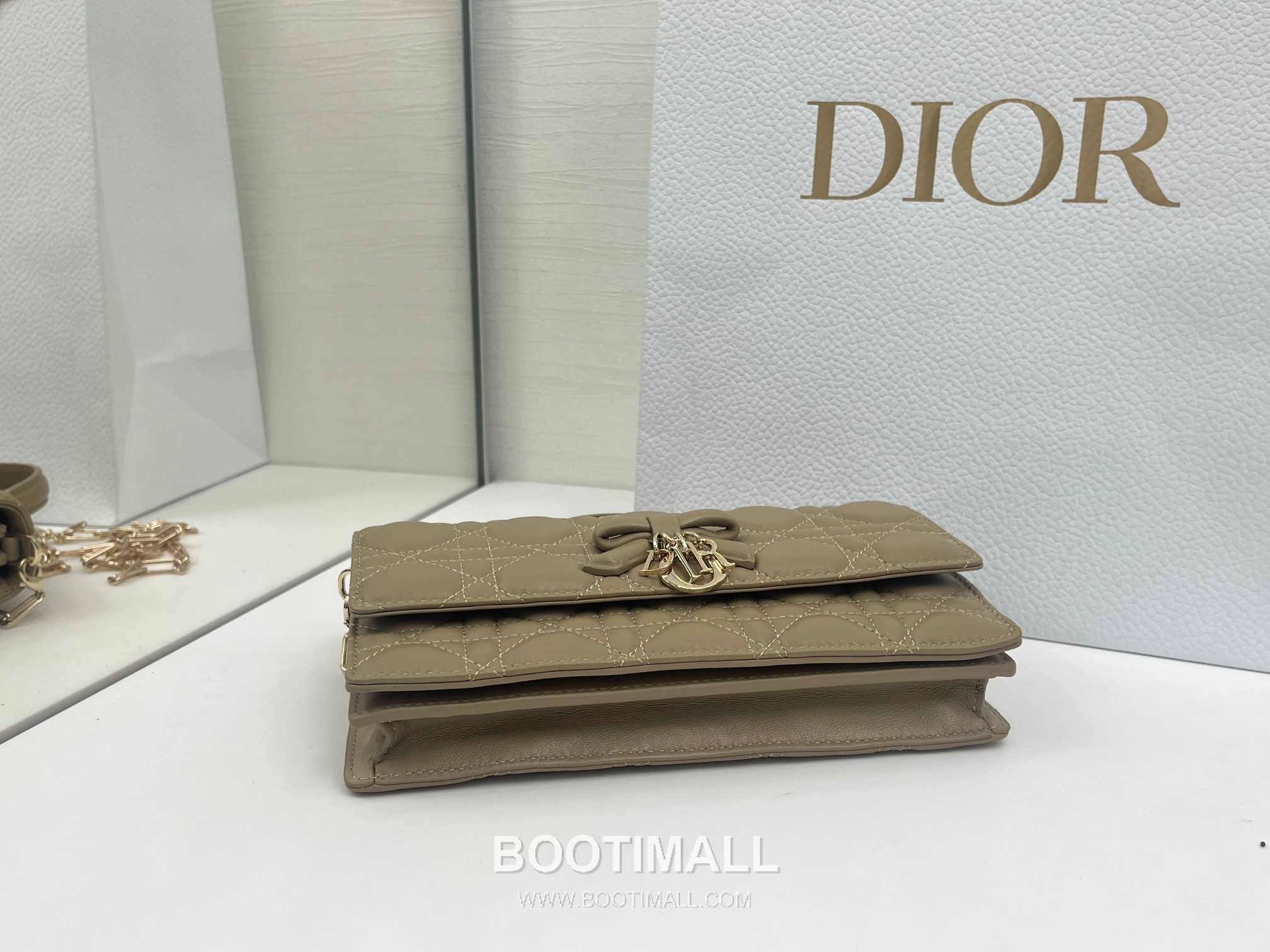 Dior My Dior Mini Cannage Lambskin Chain Flap Bag 디올 마이 디올 미니 까나쥬 램스킨 체인 플랩백 S0984 21cm 6