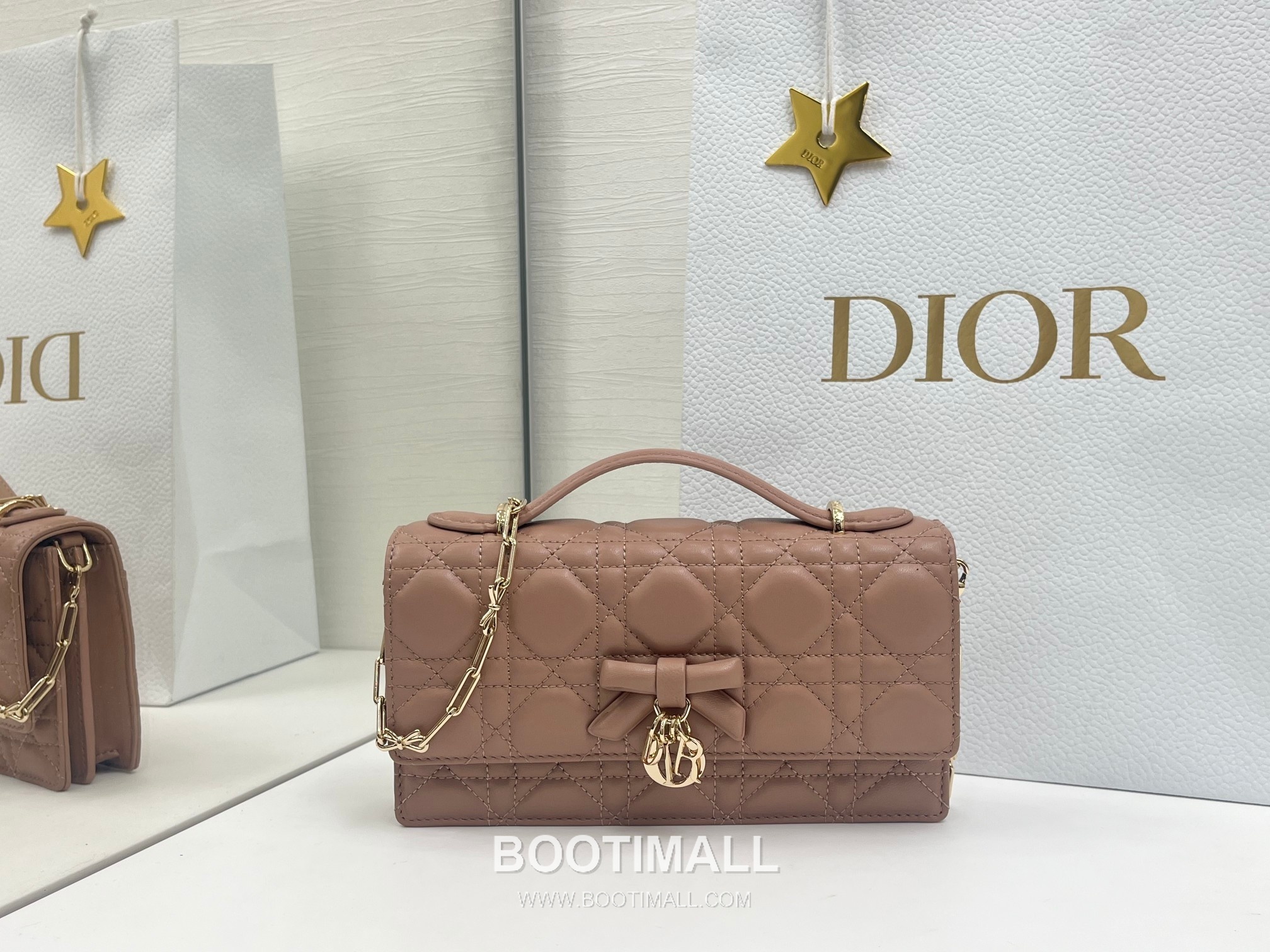 Dior My Dior Mini Cannage Lambskin Chain Flap Bag 디올 마이 디올 미니 까나쥬 램스킨 체인 플랩백 S0984 21cm 1
