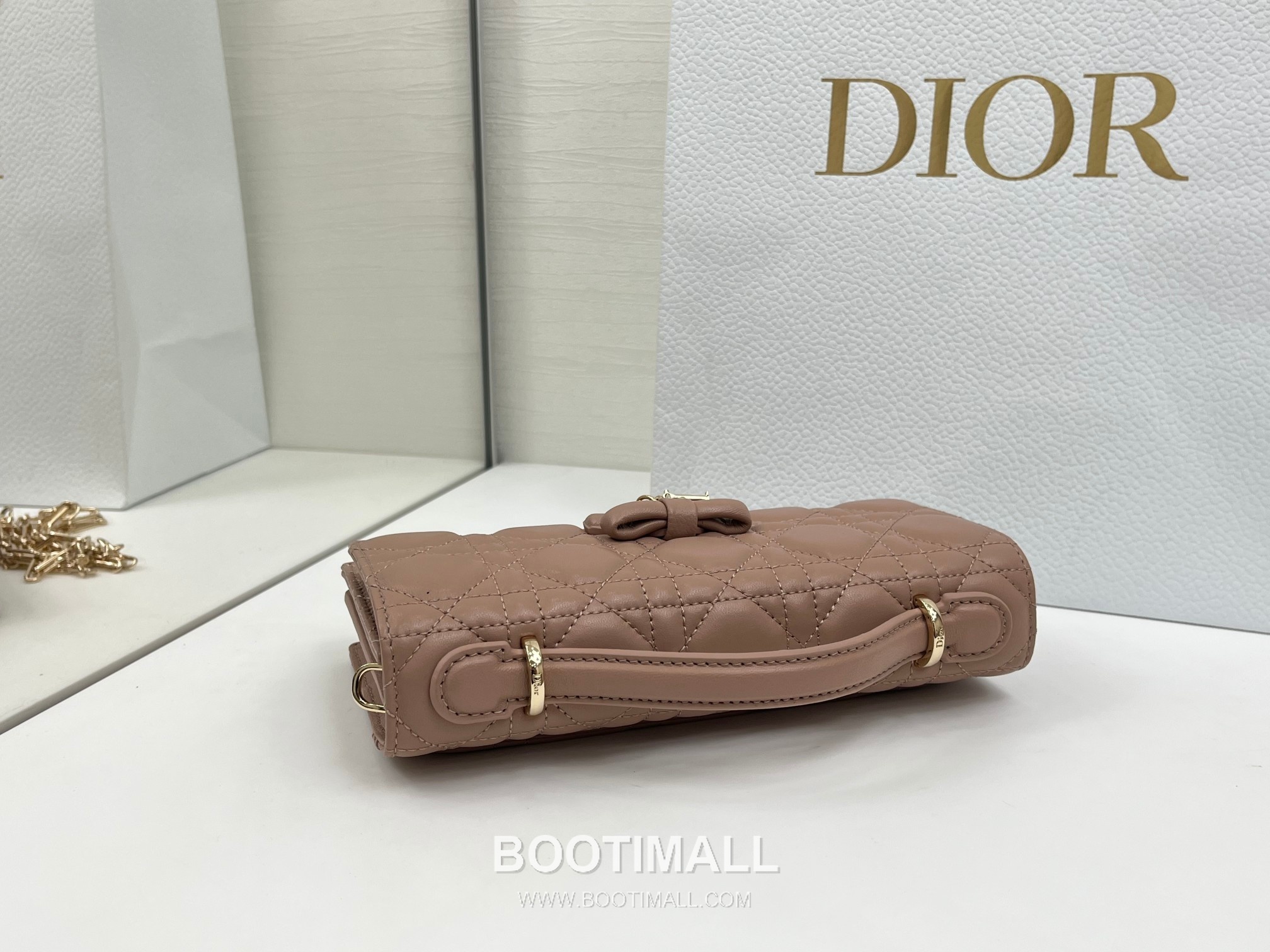Dior My Dior Mini Cannage Lambskin Chain Flap Bag 디올 마이 디올 미니 까나쥬 램스킨 체인 플랩백 S0984 21cm 7